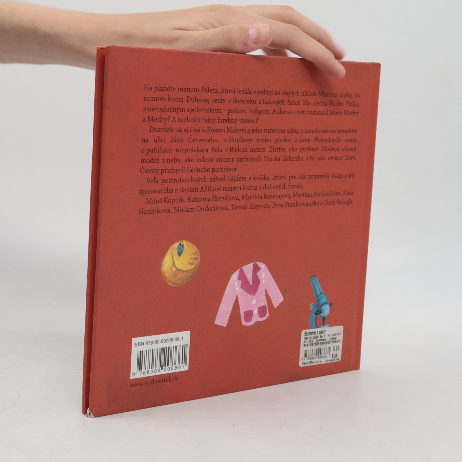 Various authors Rozprávky z palety: Osem farebných príbehov