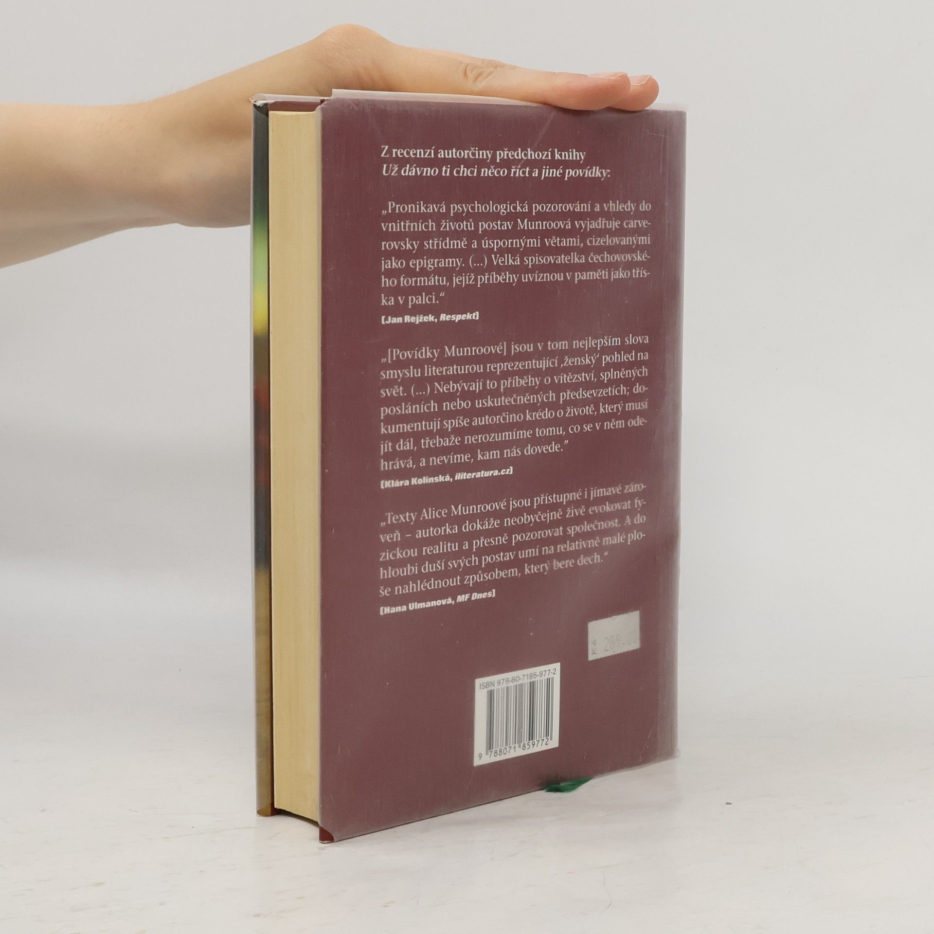 Alice Munro Nepřítel, přítel, ctitel, milenec, manžel