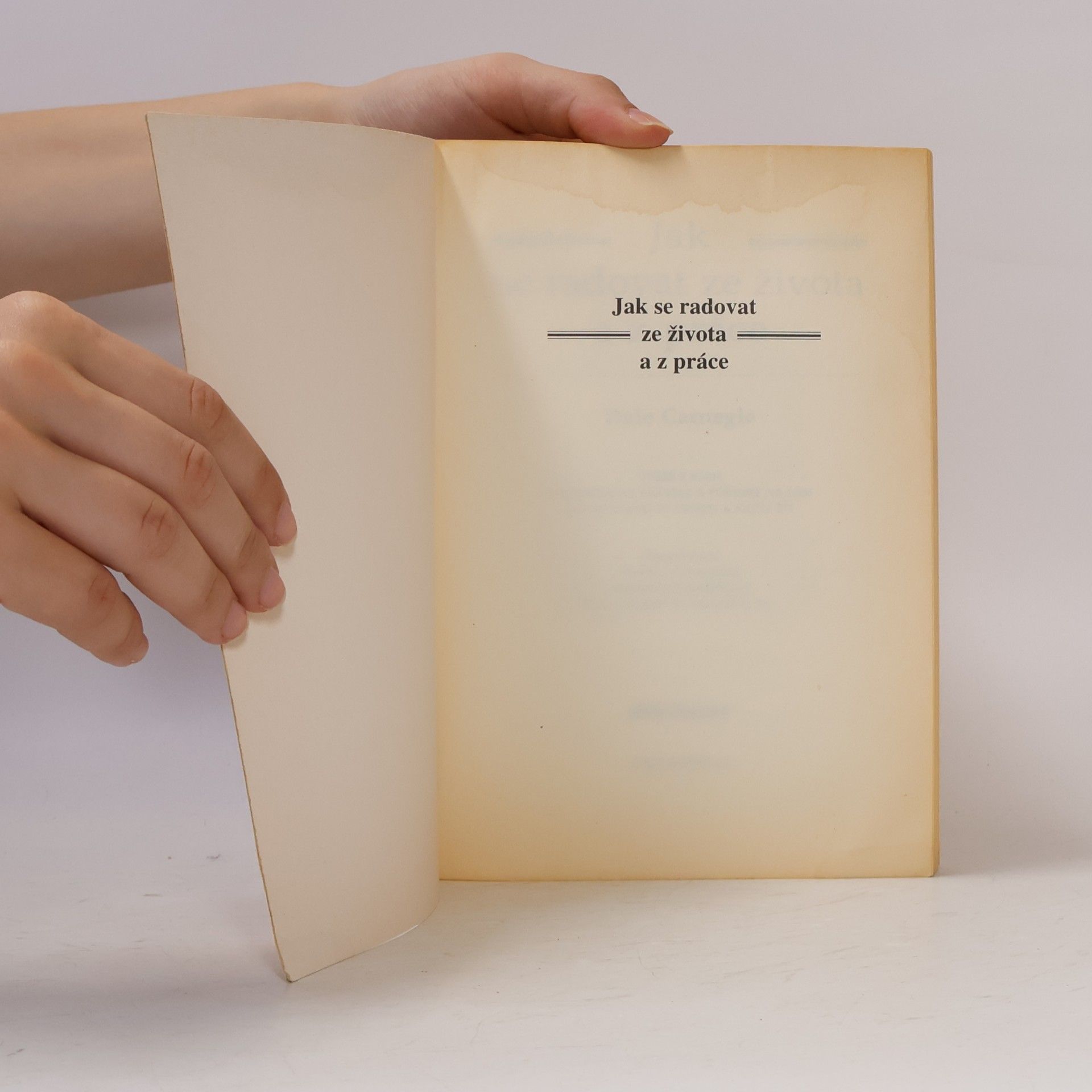 Dale Carnegie Jak se radovat ze života a z práce