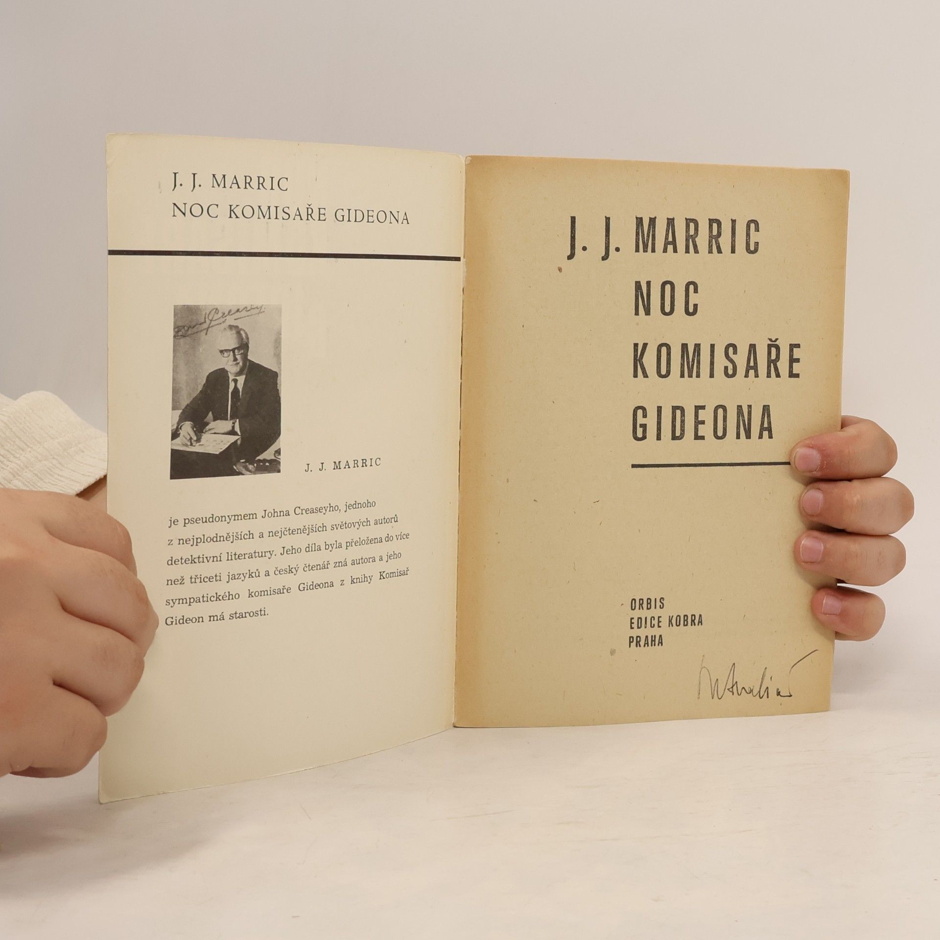 J. J. Marric Noc komisaře Gideona