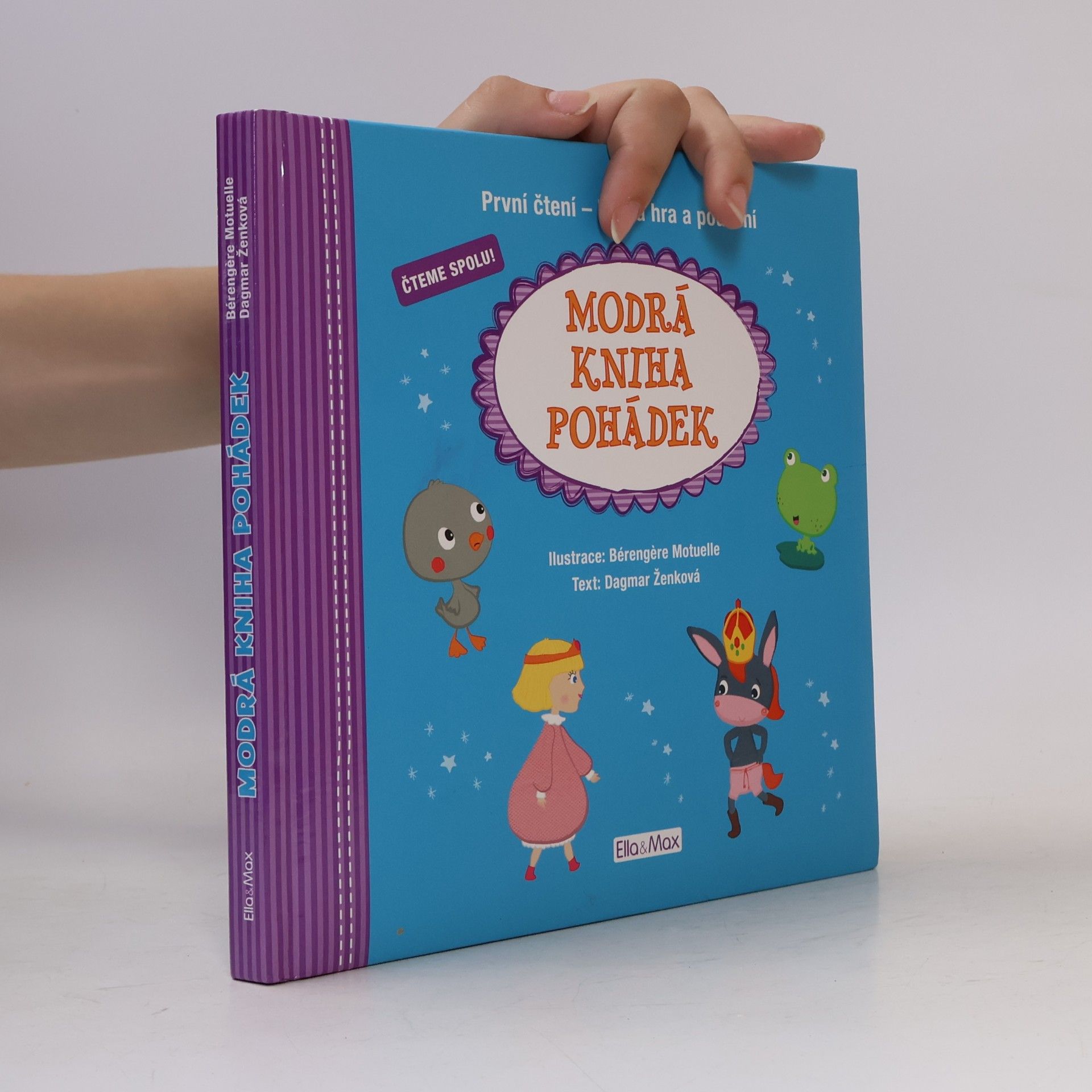 Dagmar Ženková Modrá kniha pohádek, první čtení - bezva hra a poučení