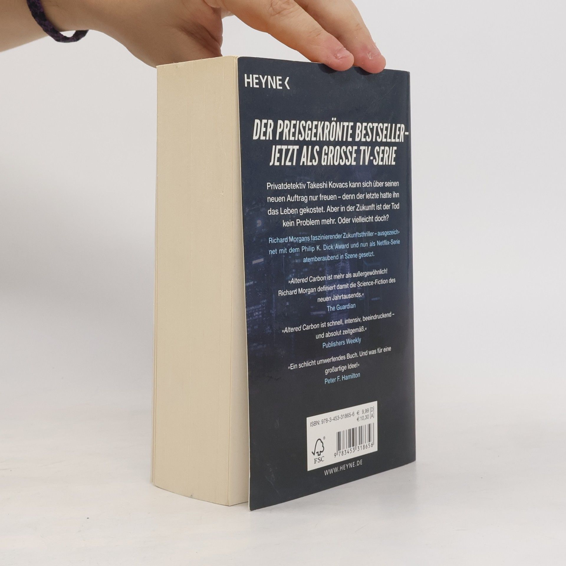 Richard K. Morgan Altered Carbon - Das Unsterblichkeitsprogramm