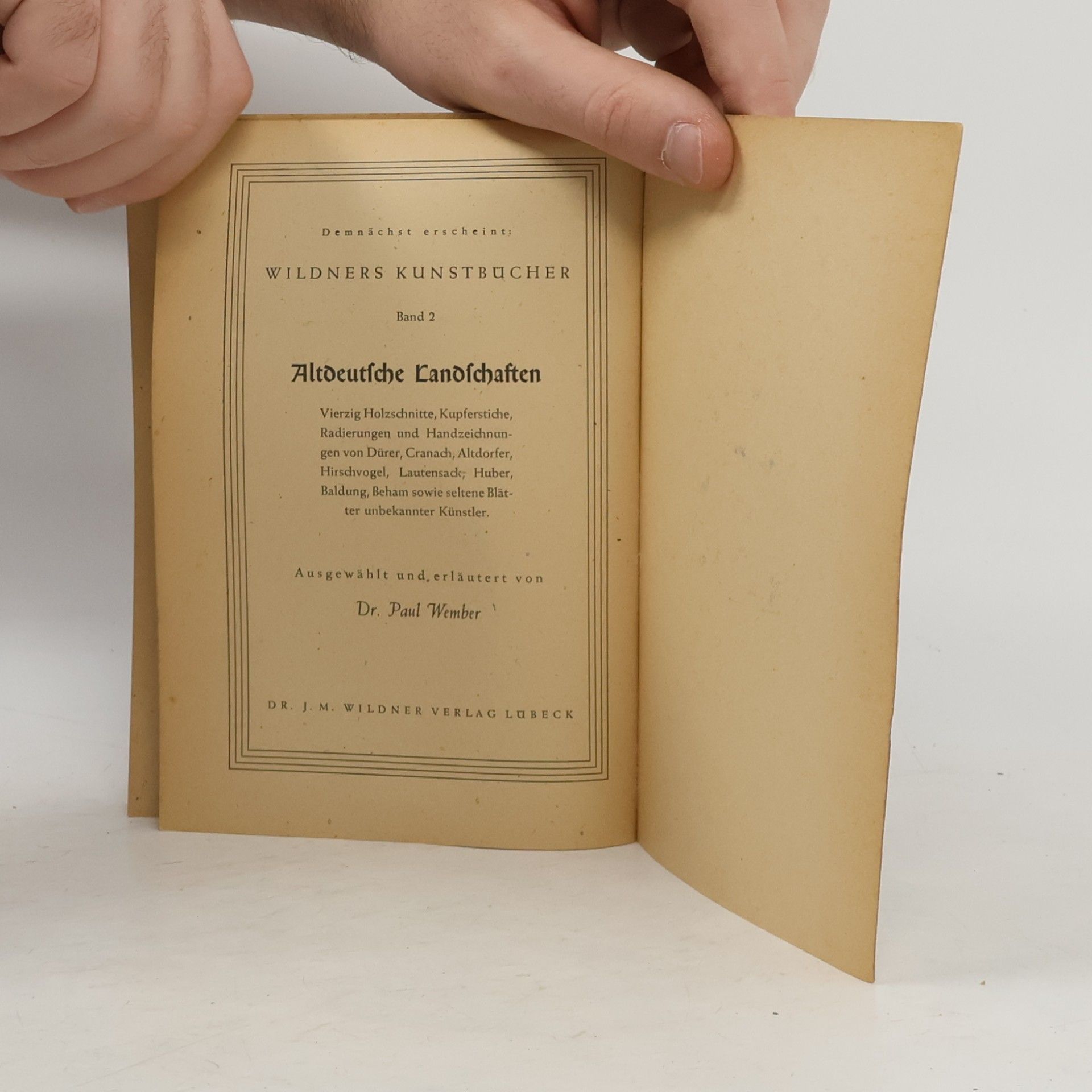 kolektiv Wildners Kunstbücher. Dürer