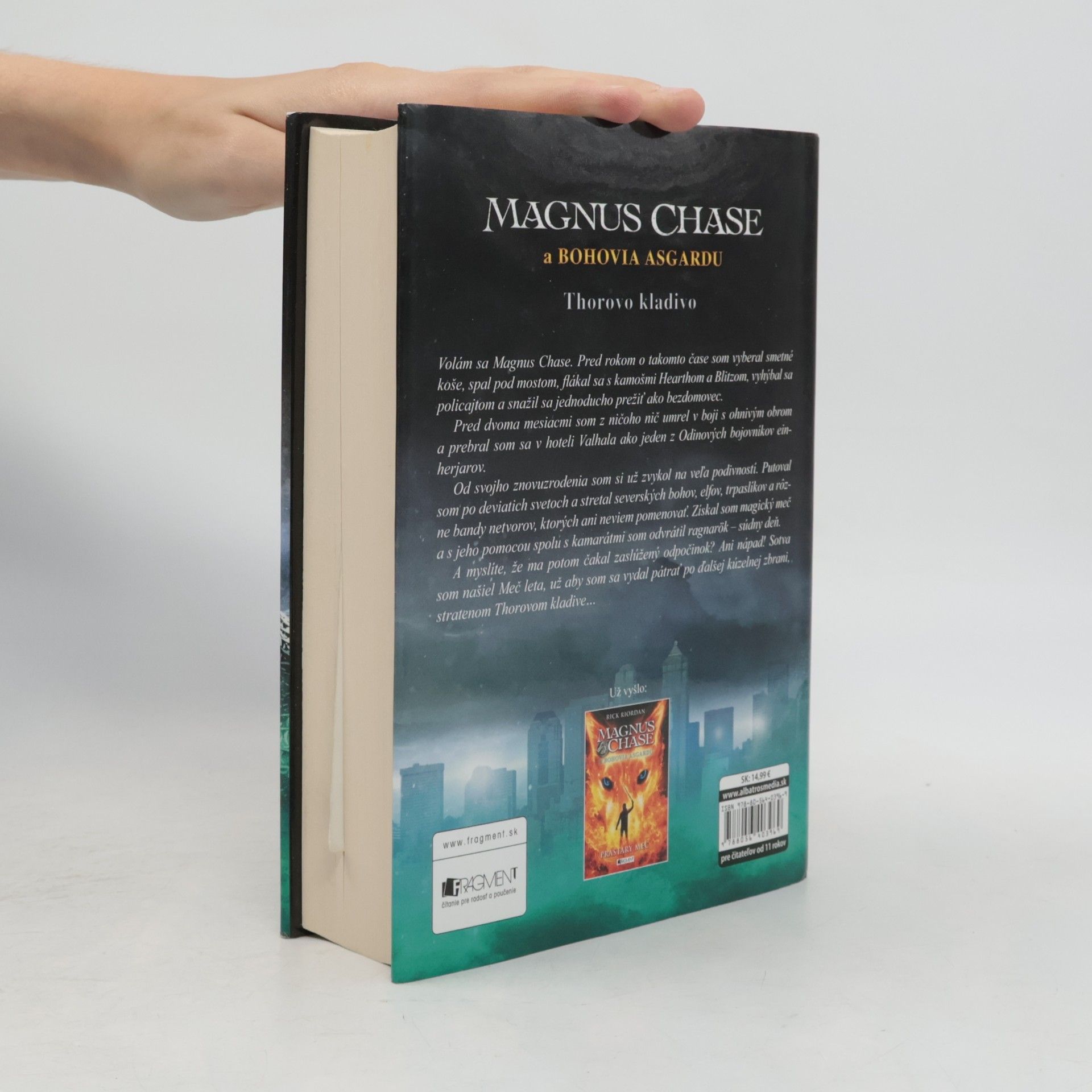 Rick Riordan Magnus Chase a bohové Ásgardu - Thorovo kladivo