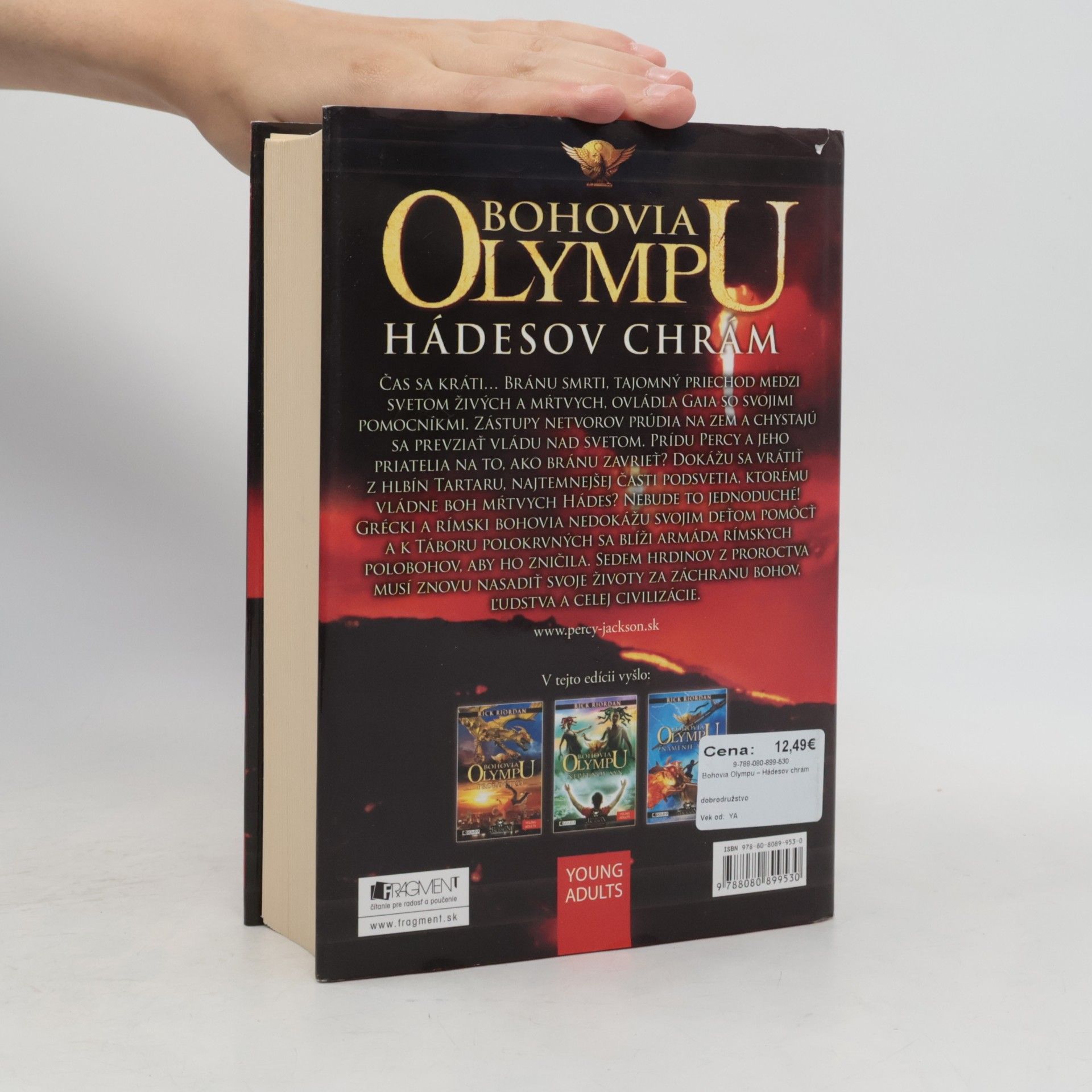 Rick Riordan Hádesov chrám