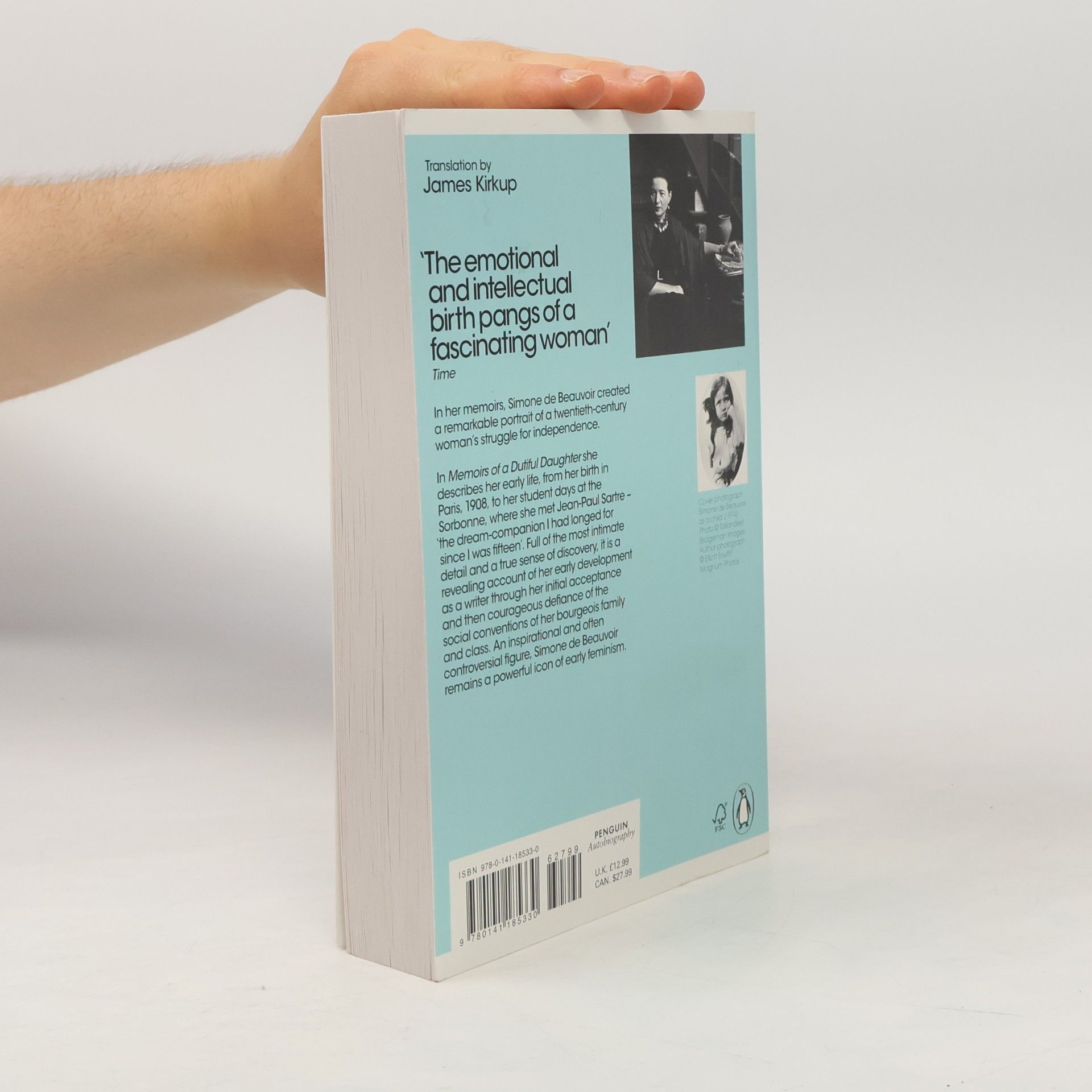 Simone Beauvoir Memoirs of a Dutiful Daughter