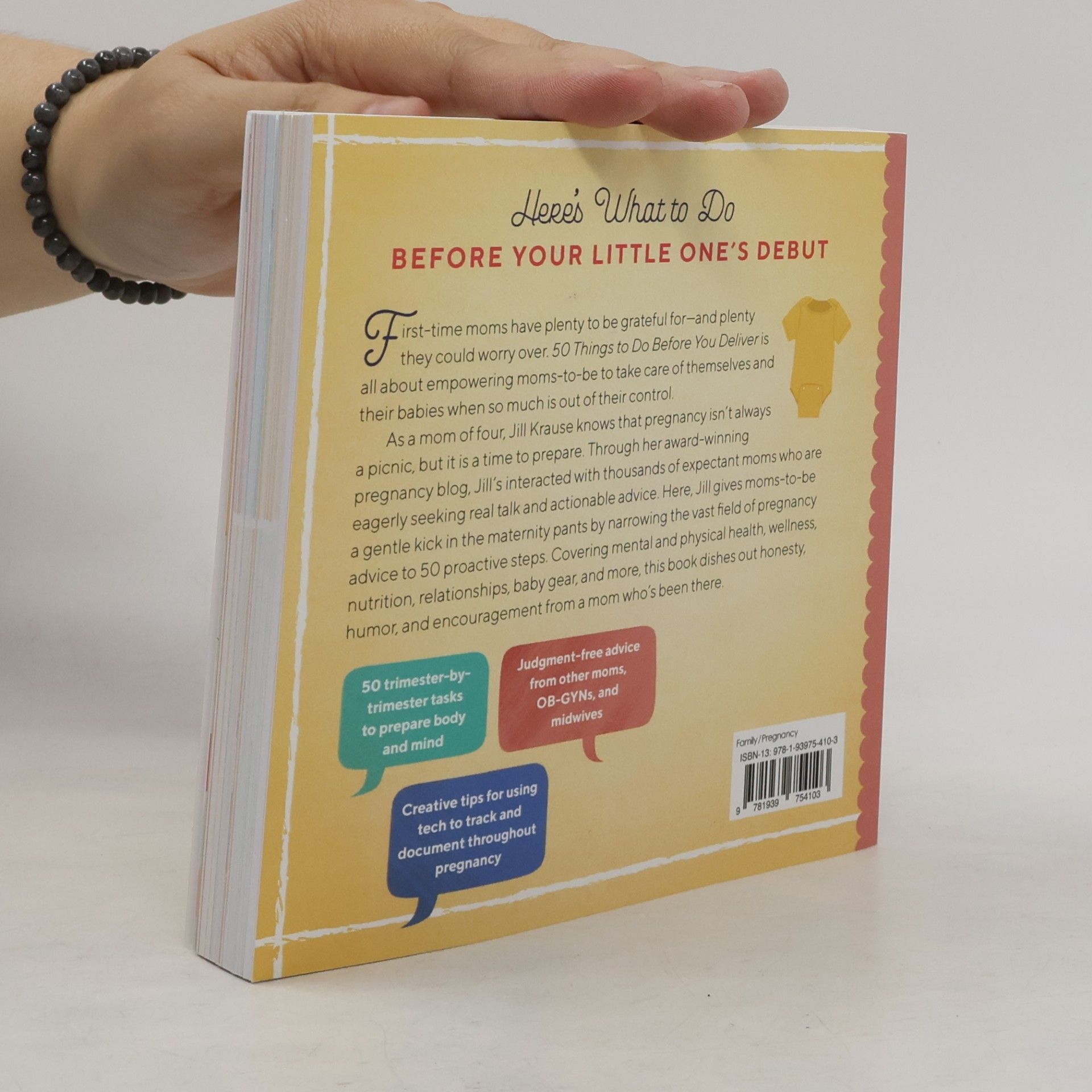 Jill Krause 50 Things to Do Before You Deliver