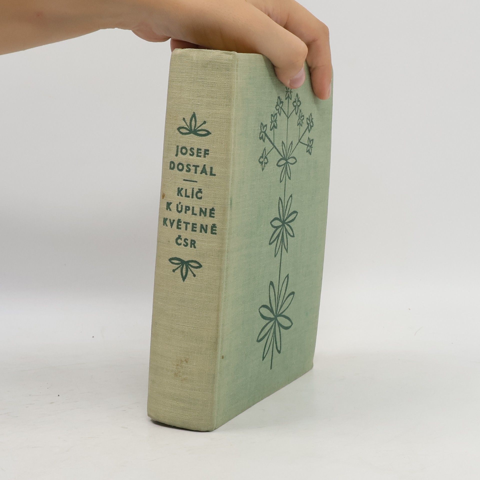 Josef Dostál Klíč k úplné květeně ČSR