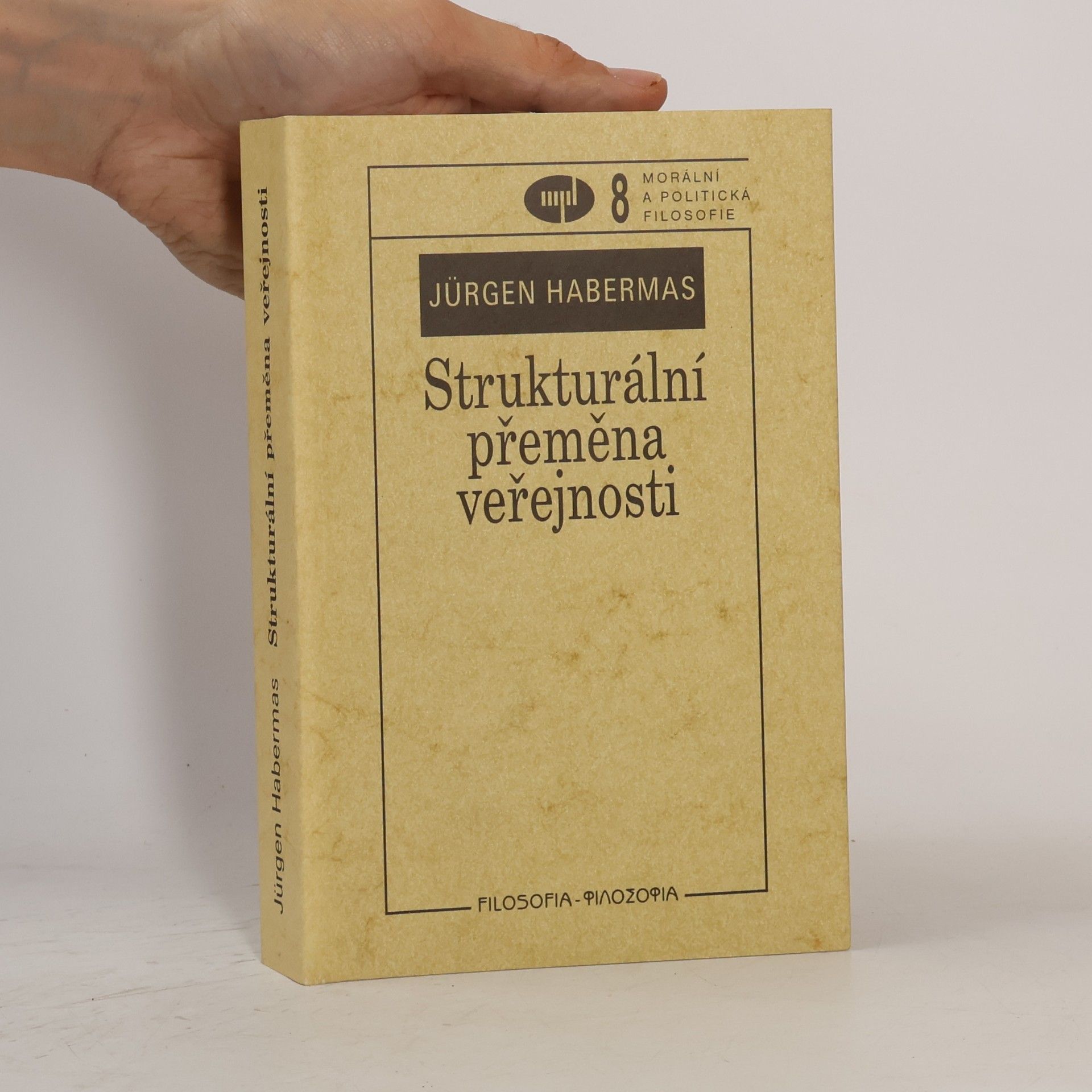 Jürgen Habermas Strukturální přeměna veřejnosti. Zkoumání jedné kategorie občanské společnosti
