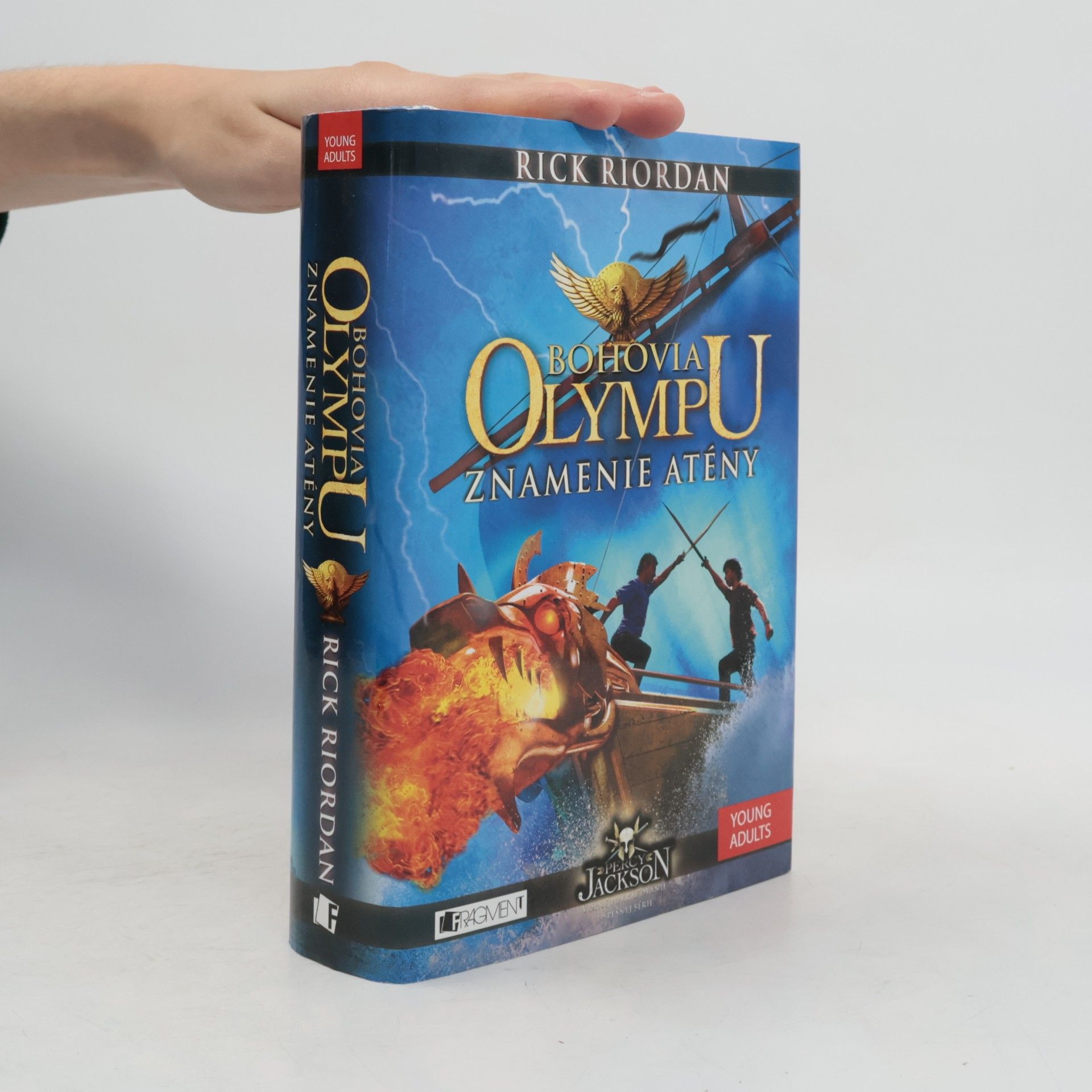 Rick Riordan Bohovia Olympu – Znamenie Atény