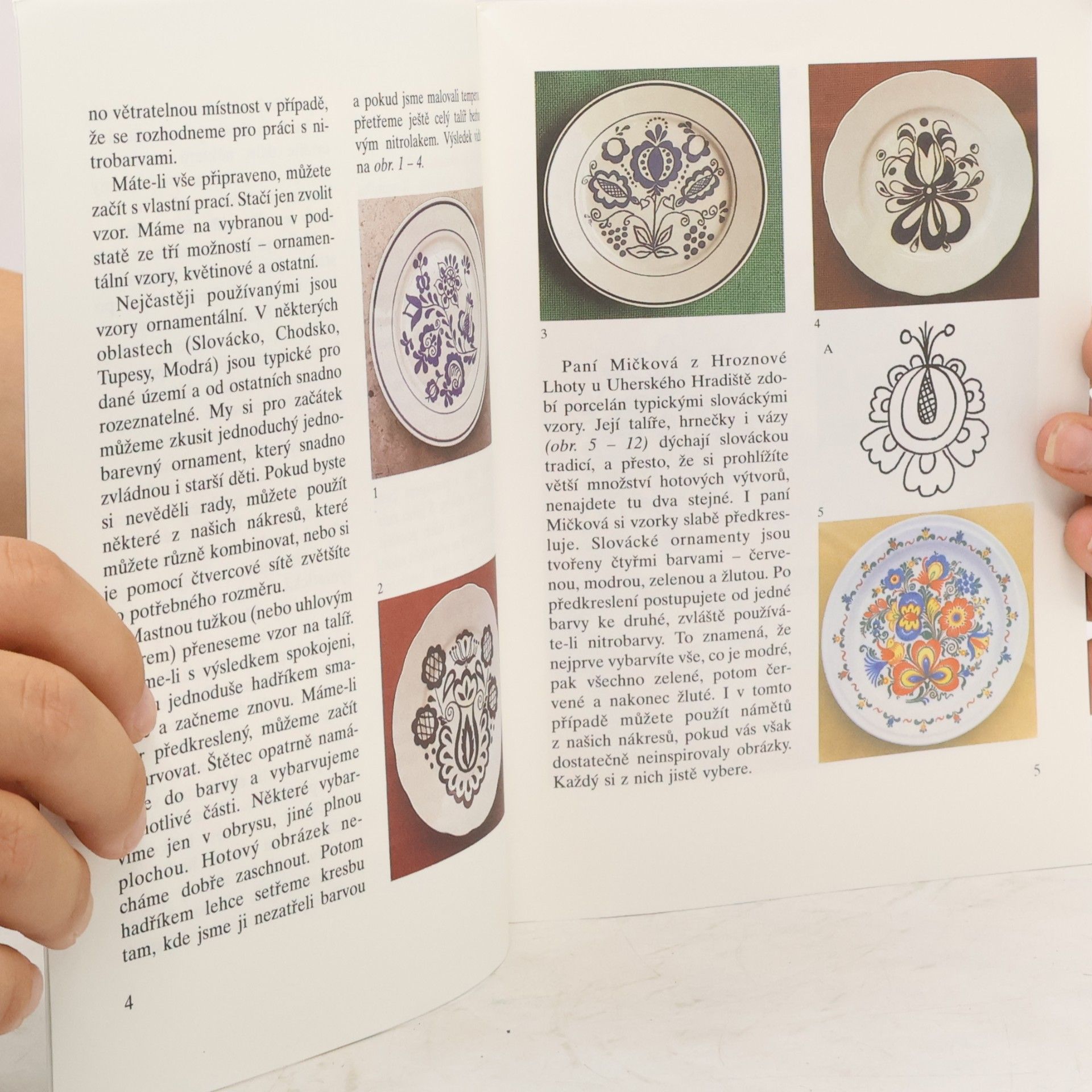 Marie Brahová Malujeme porcelán