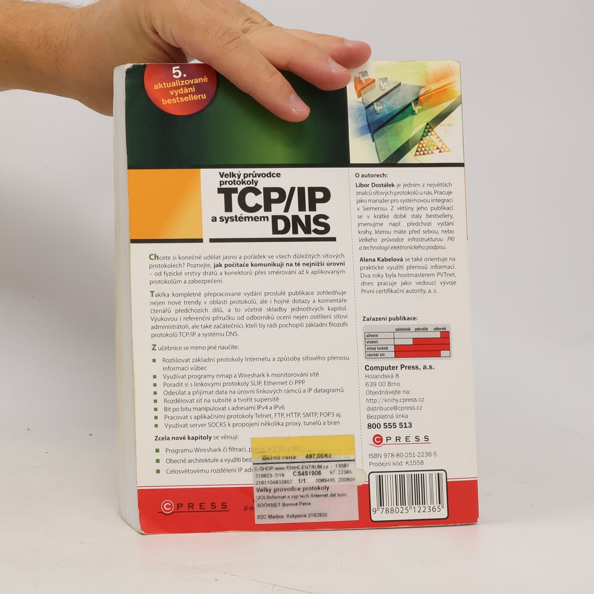 Alena Kabelová Velký průvodce protokoly TCP/IP a systémem DNS 5. aktualizované vydání bestselleru