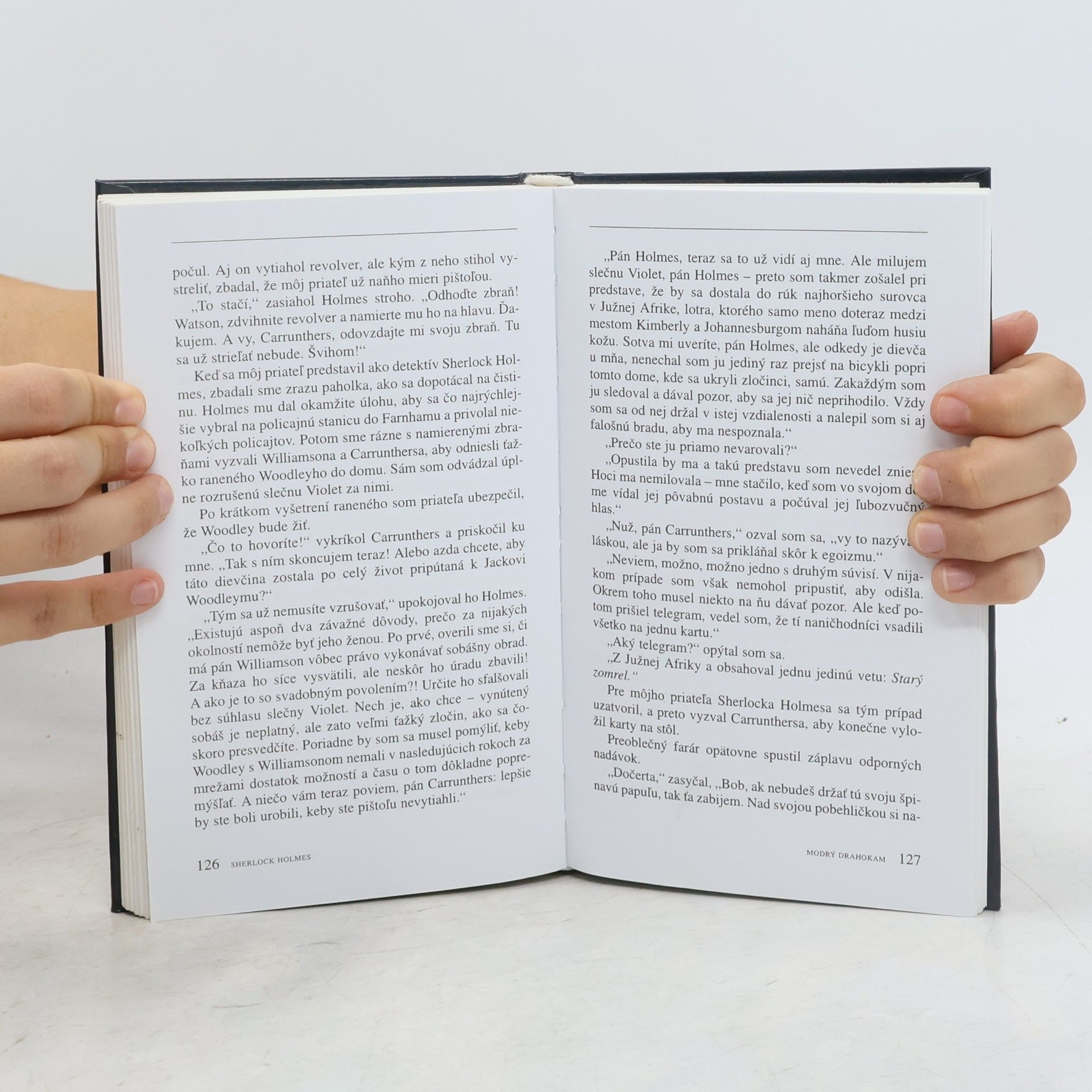 Arthur Conan Doyle Modrý drahokam