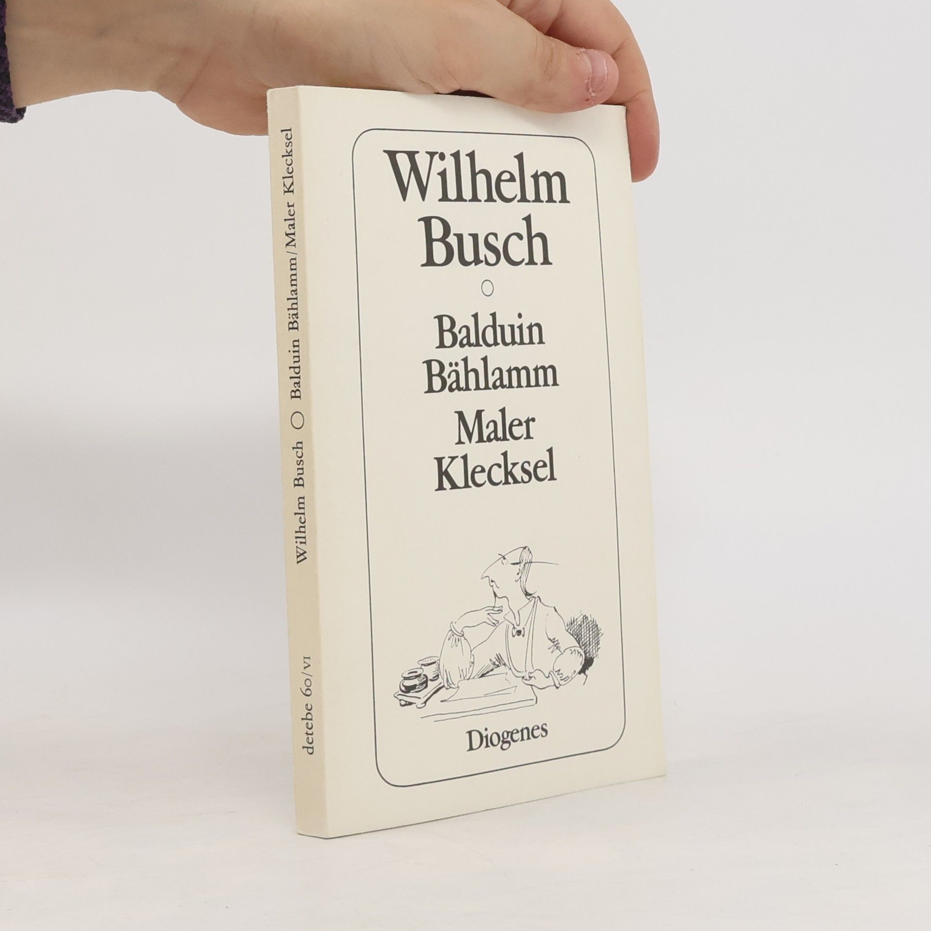 Wilhelm Busch Balduin Bählamm ; Maler Klecksel