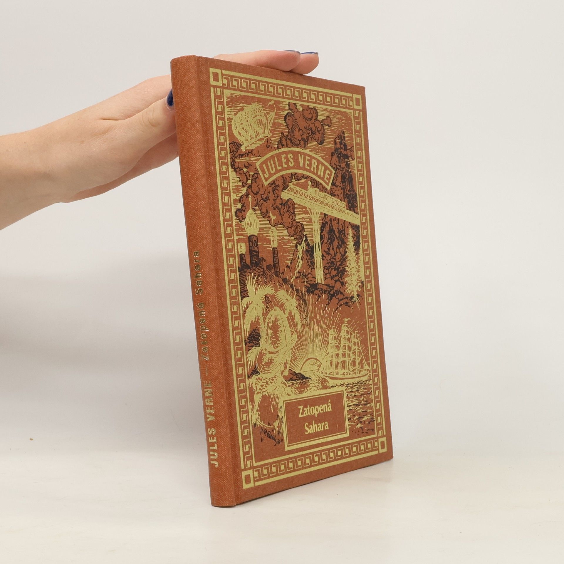 Jules Verne Zatopená Sahara