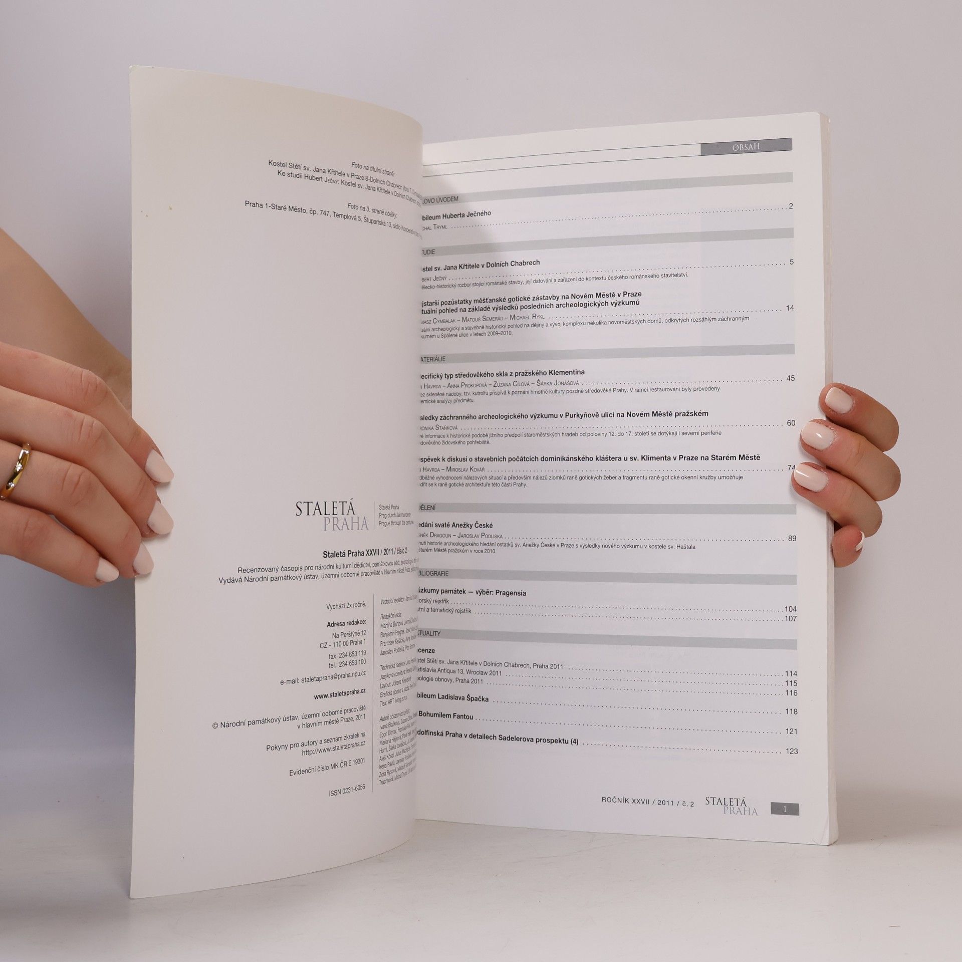 Autorenkollektiv Staletá Praha ročník XXIX/2013, číslo 1