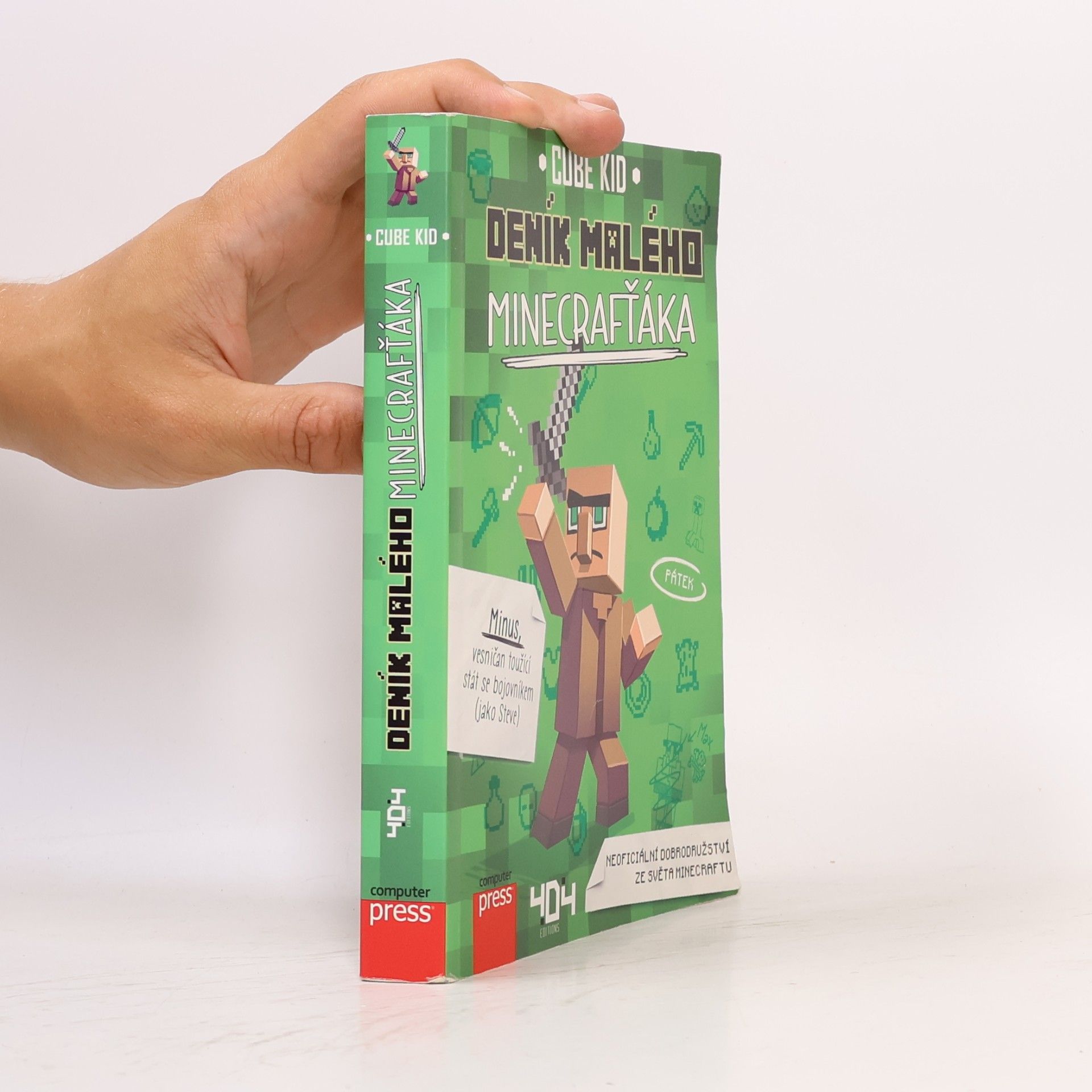 Cube Kid Deník malého Minecrafťáka
