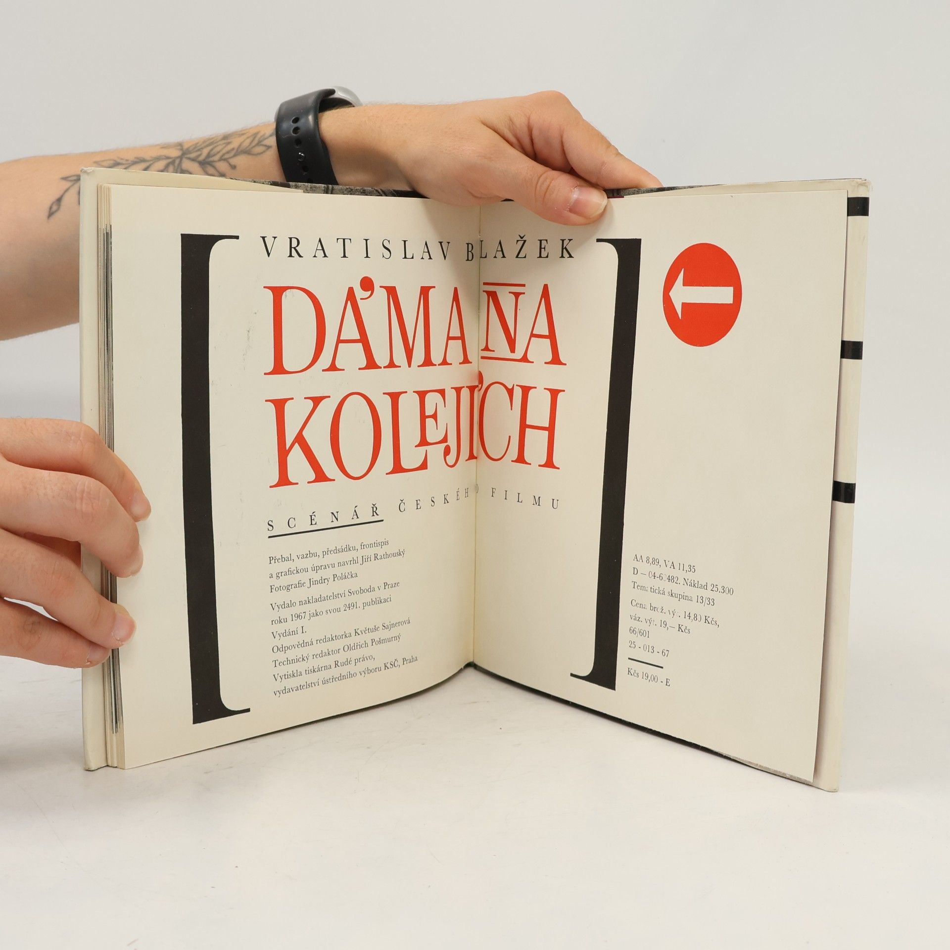 Vratislav Blažek Dáma na kolejích