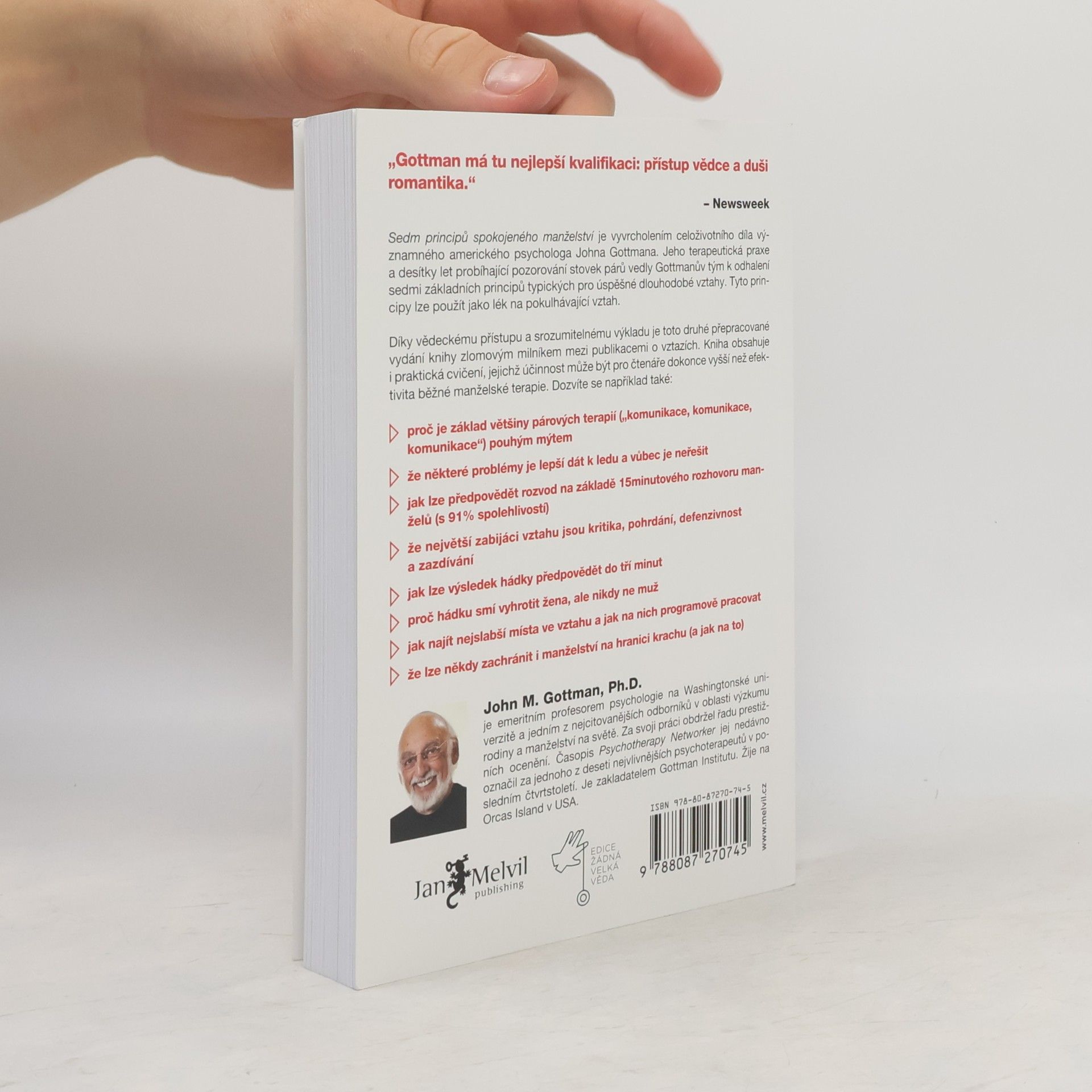 John Gottman Sedm principů spokojeného manželství