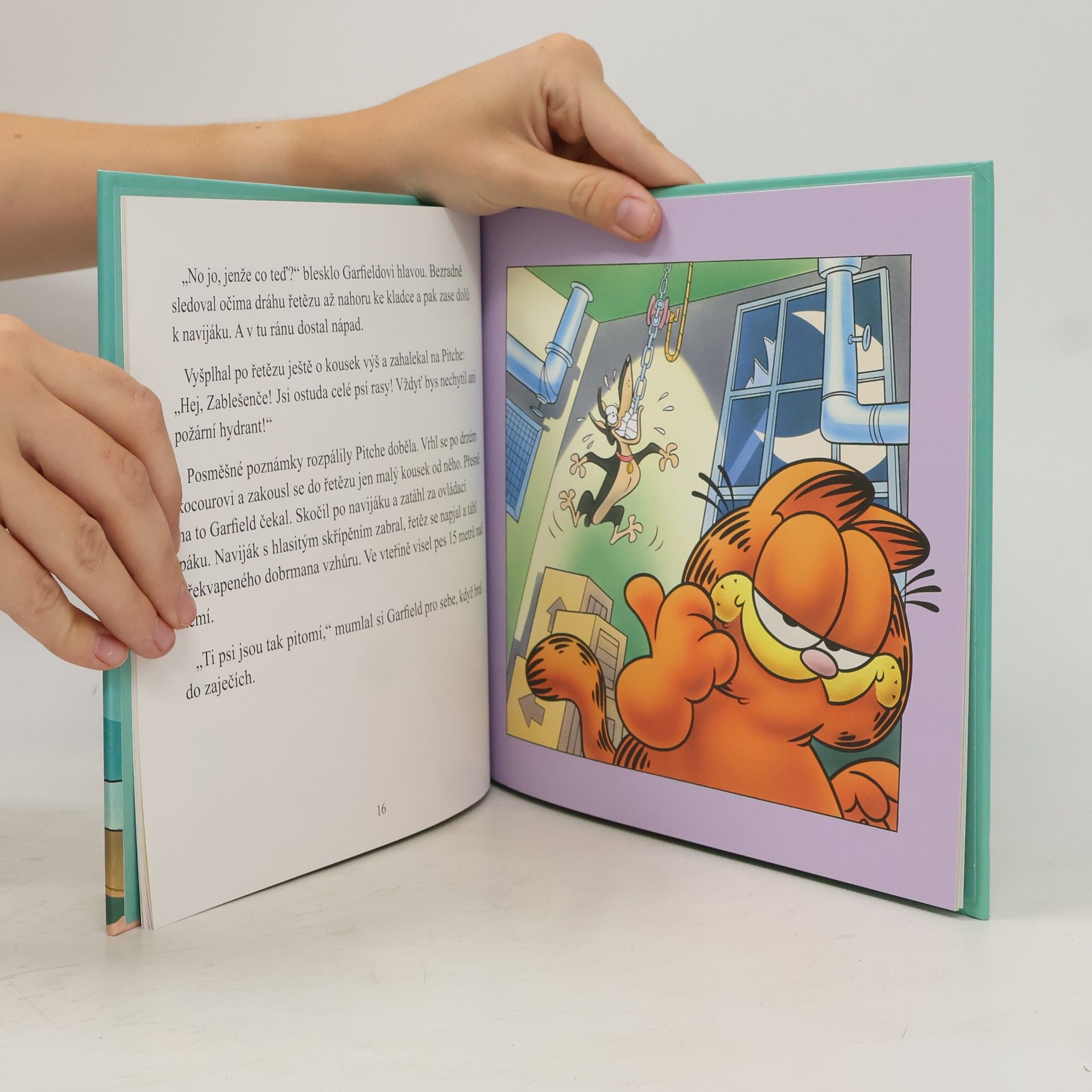 Jim Davis Garfield záchranářem