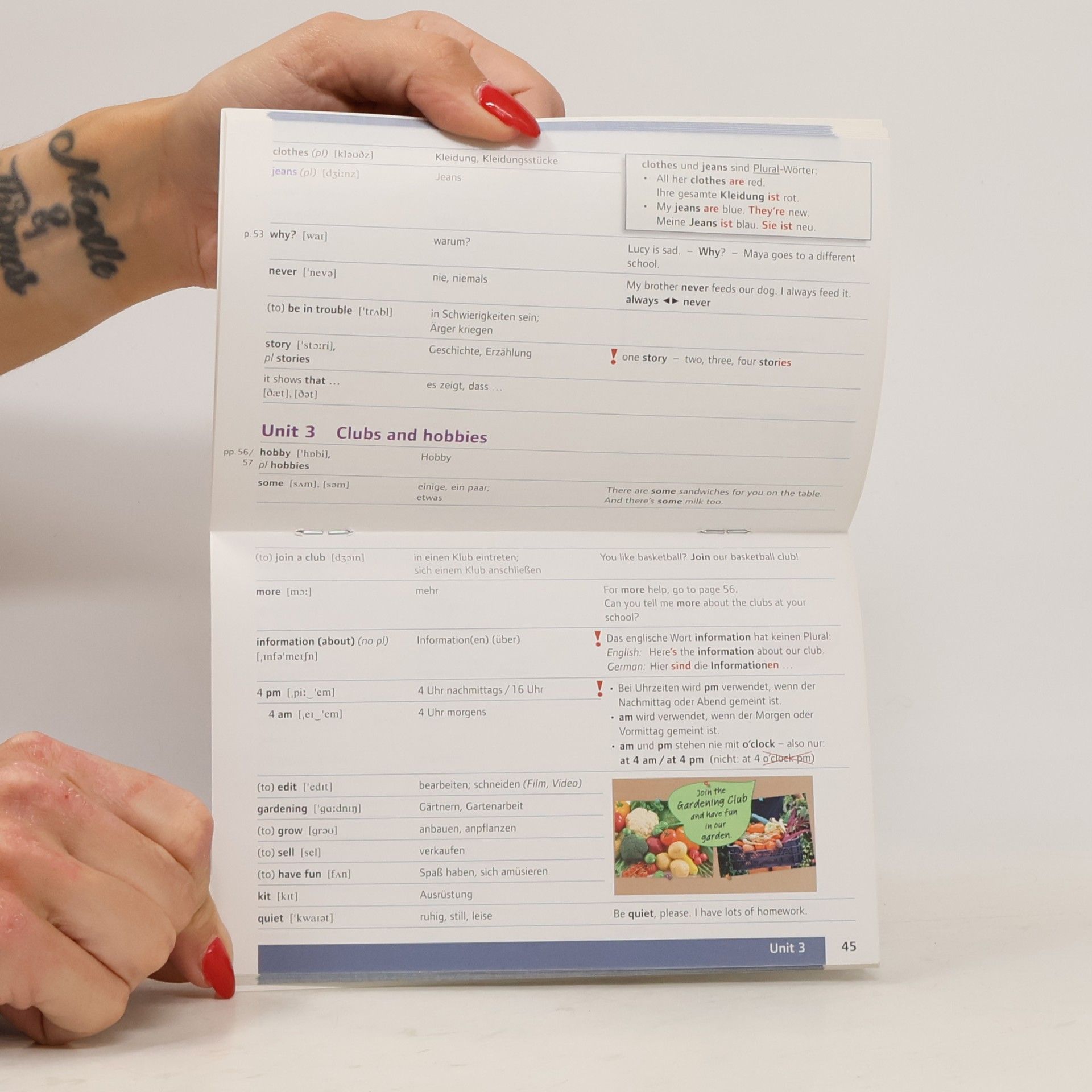 Jörg W. Rademacher 5. Schuljahr, Vokabeltaschenbuch (TING-fähig)