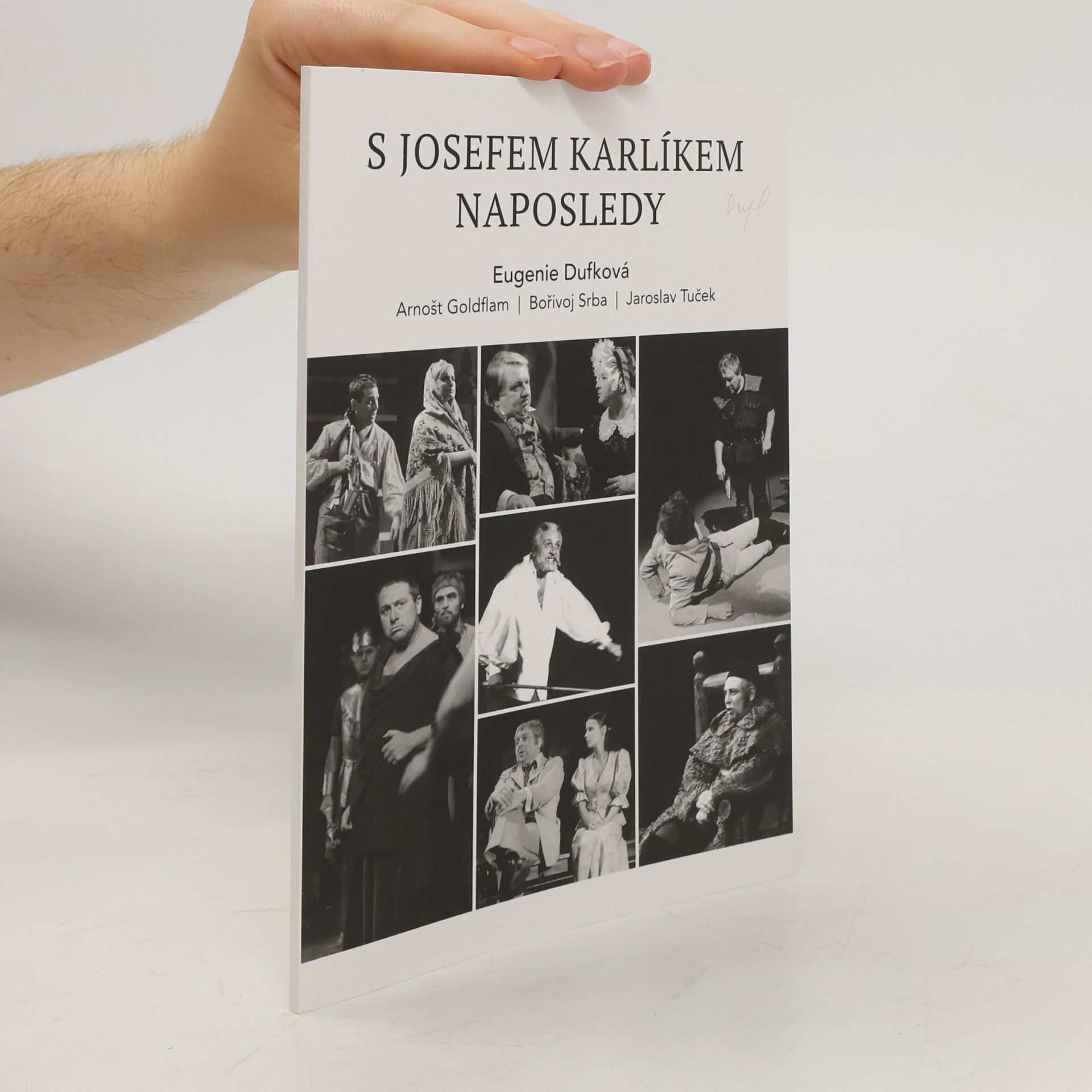 S Josefem Karlíkem naposledy : rozpomínání k nedožitým devadesátým narozeninám českého herce : 1928-2009