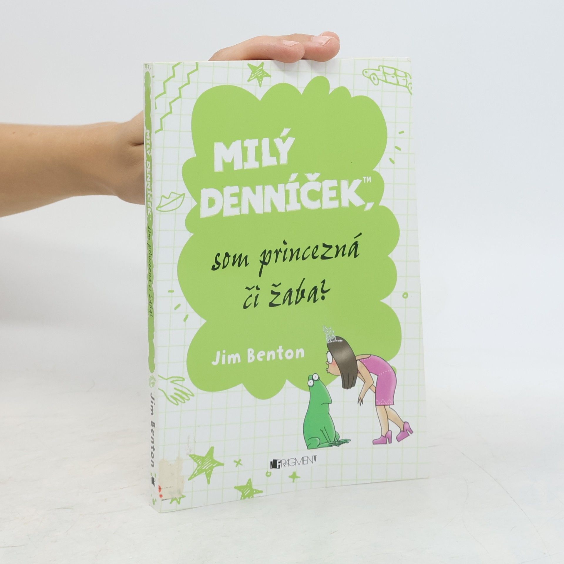 Jim Benton Milý denníček, som princezná či žaba?