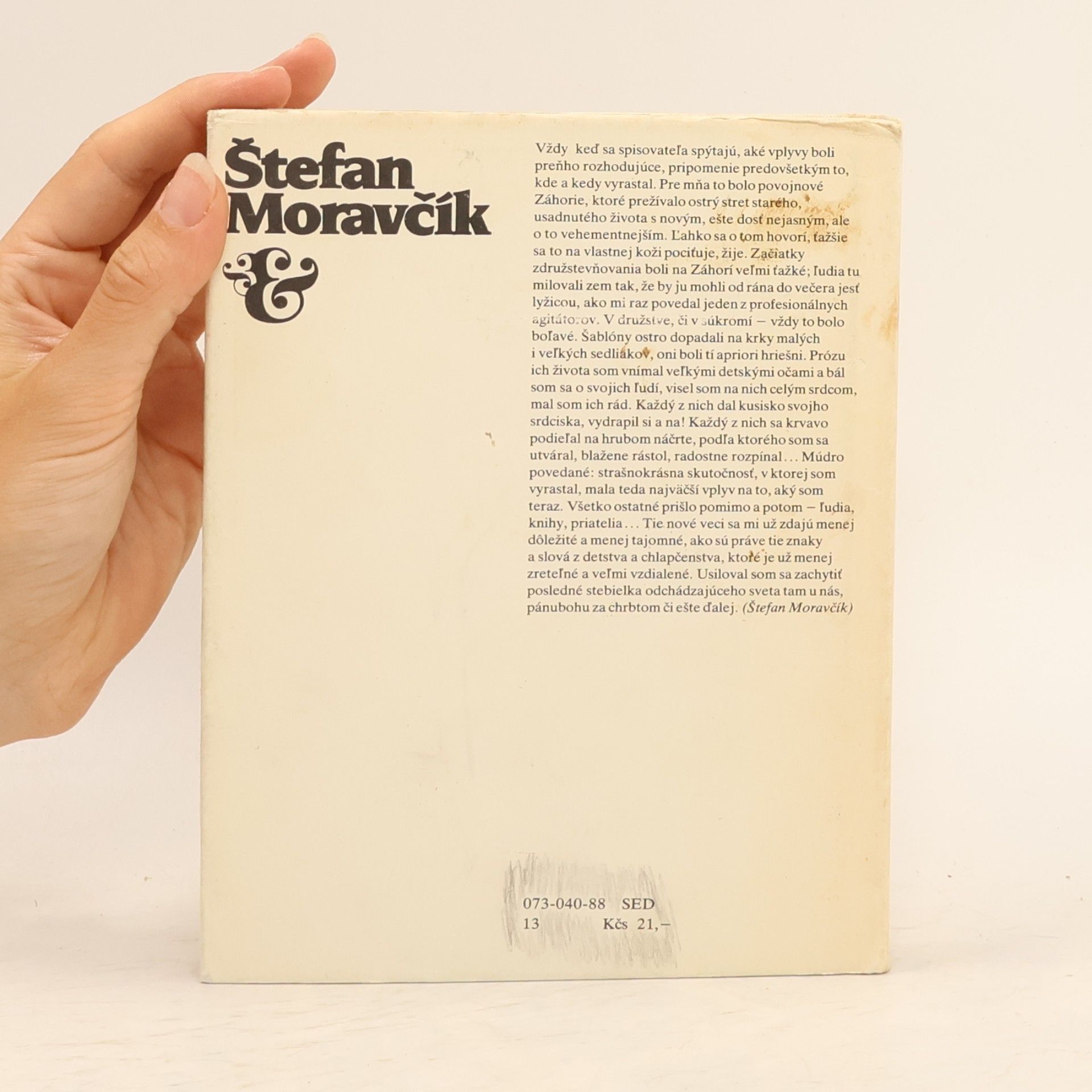 Štefan Moravčík Sedláci - Próza nás hriešnych