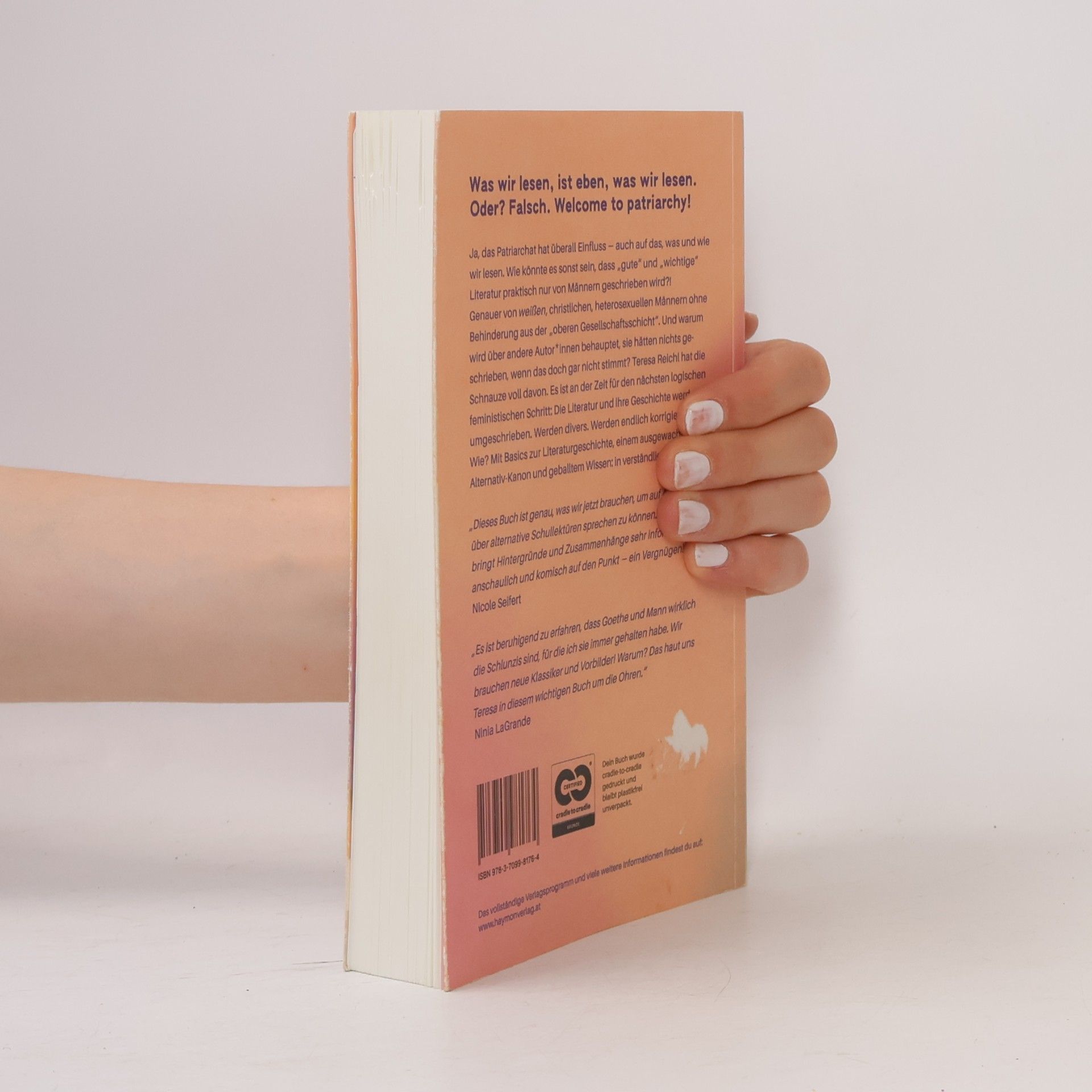 Teresa Reichl Muss ich das gelesen haben?