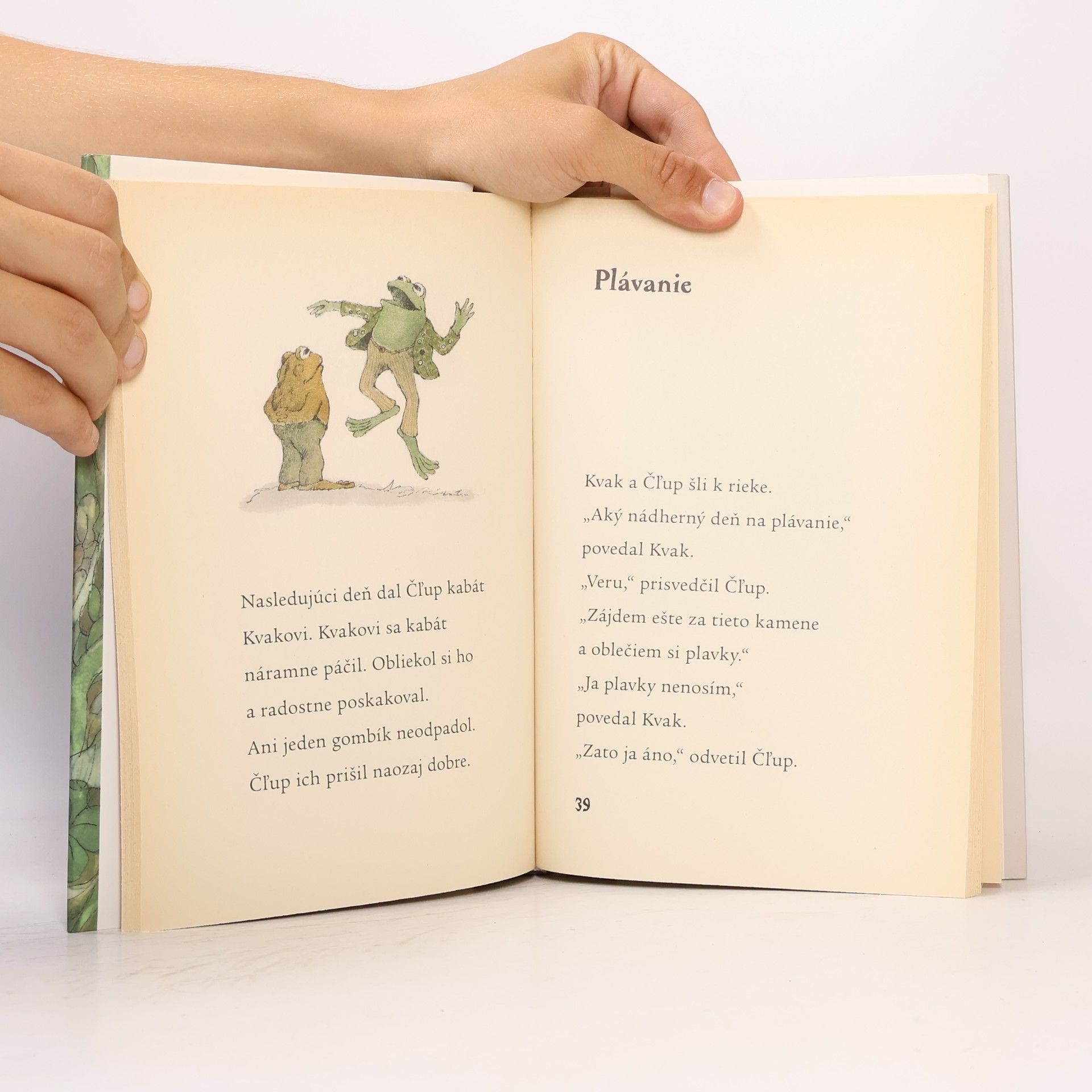 Arnold Lobel Kvak a Čľup sú kamaráti