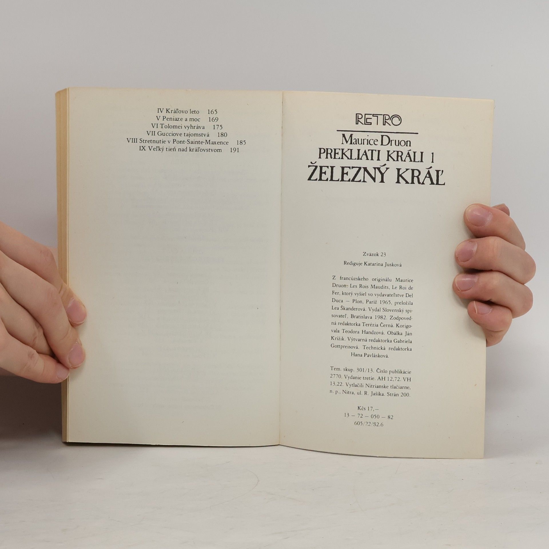 Maurice Druon Prekliati králi 1. Železný kráľ
