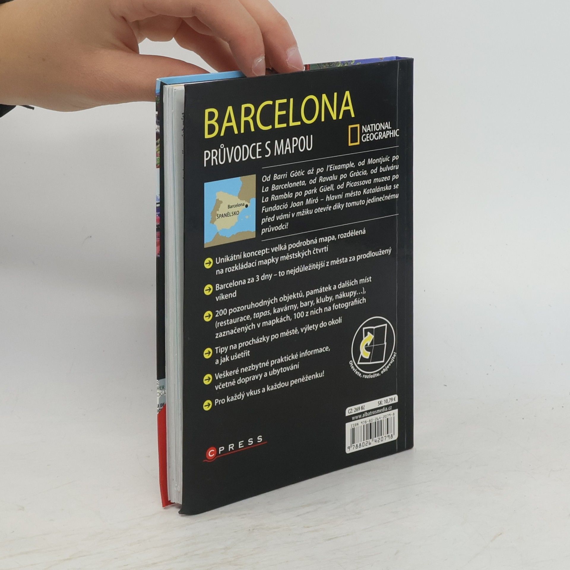 Séverine Bascot Barcelona - průvodce s mapou