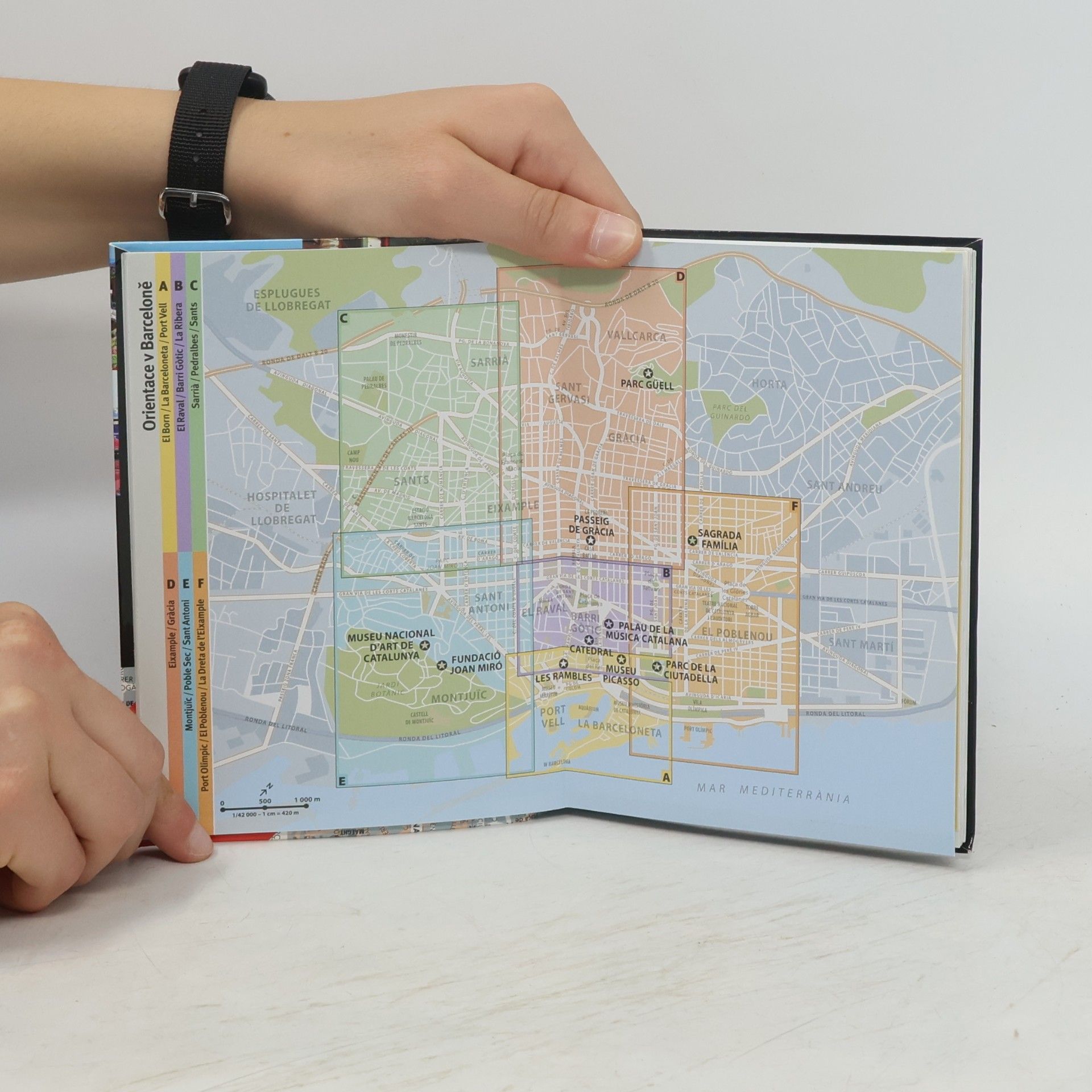 Séverine Bascot Barcelona - průvodce s mapou