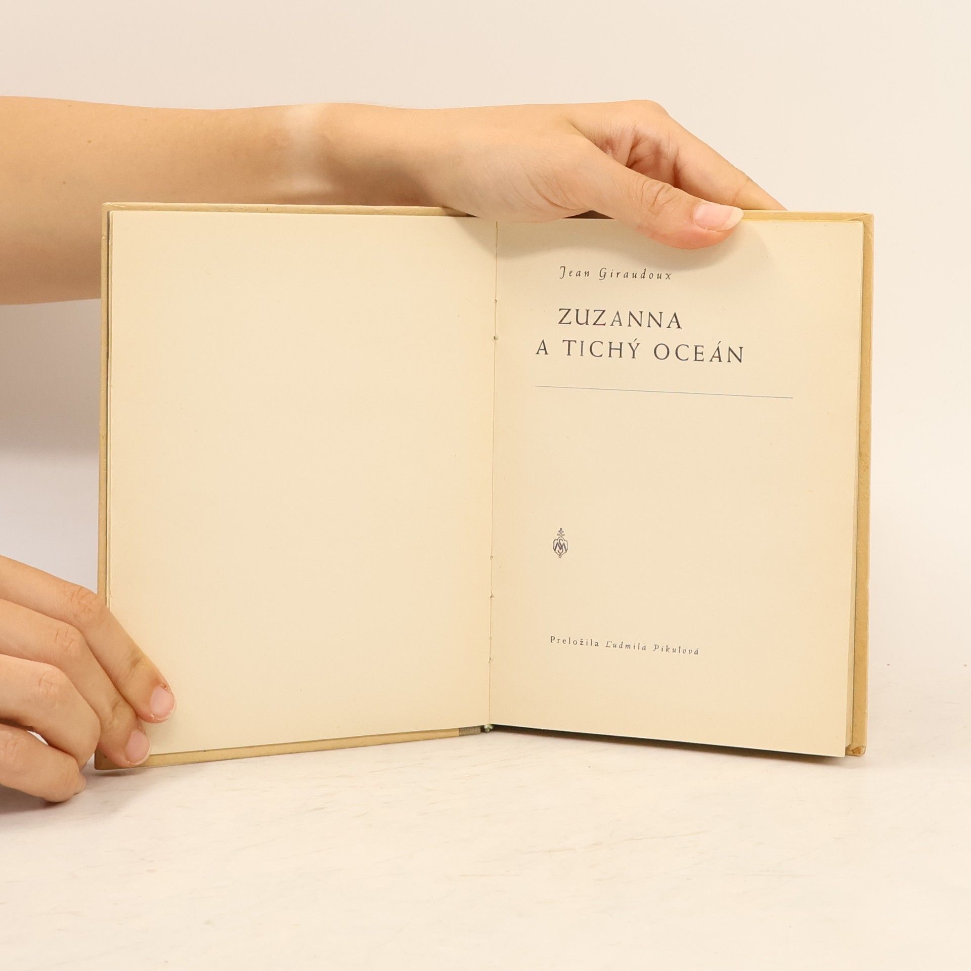 Jean Giraudoux Zuzanna a Tichý oceán