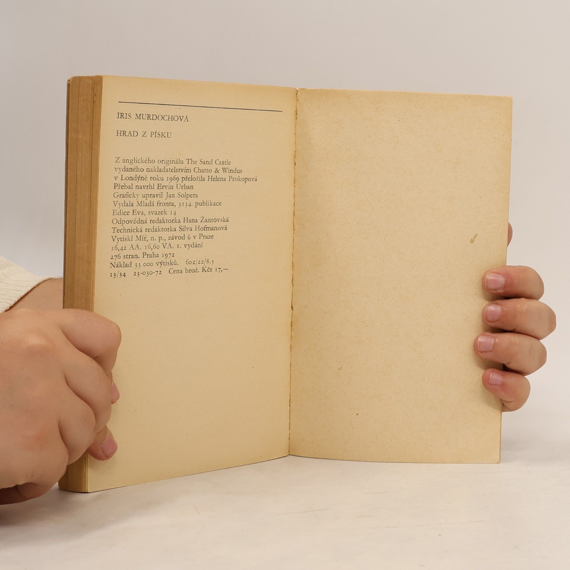 Iris Murdoch Hrad z písku