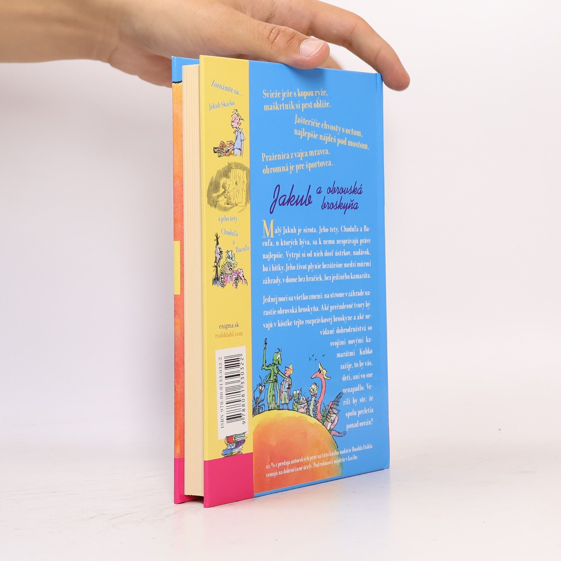 Roald Dahl Jakub a obrovská broskyňa