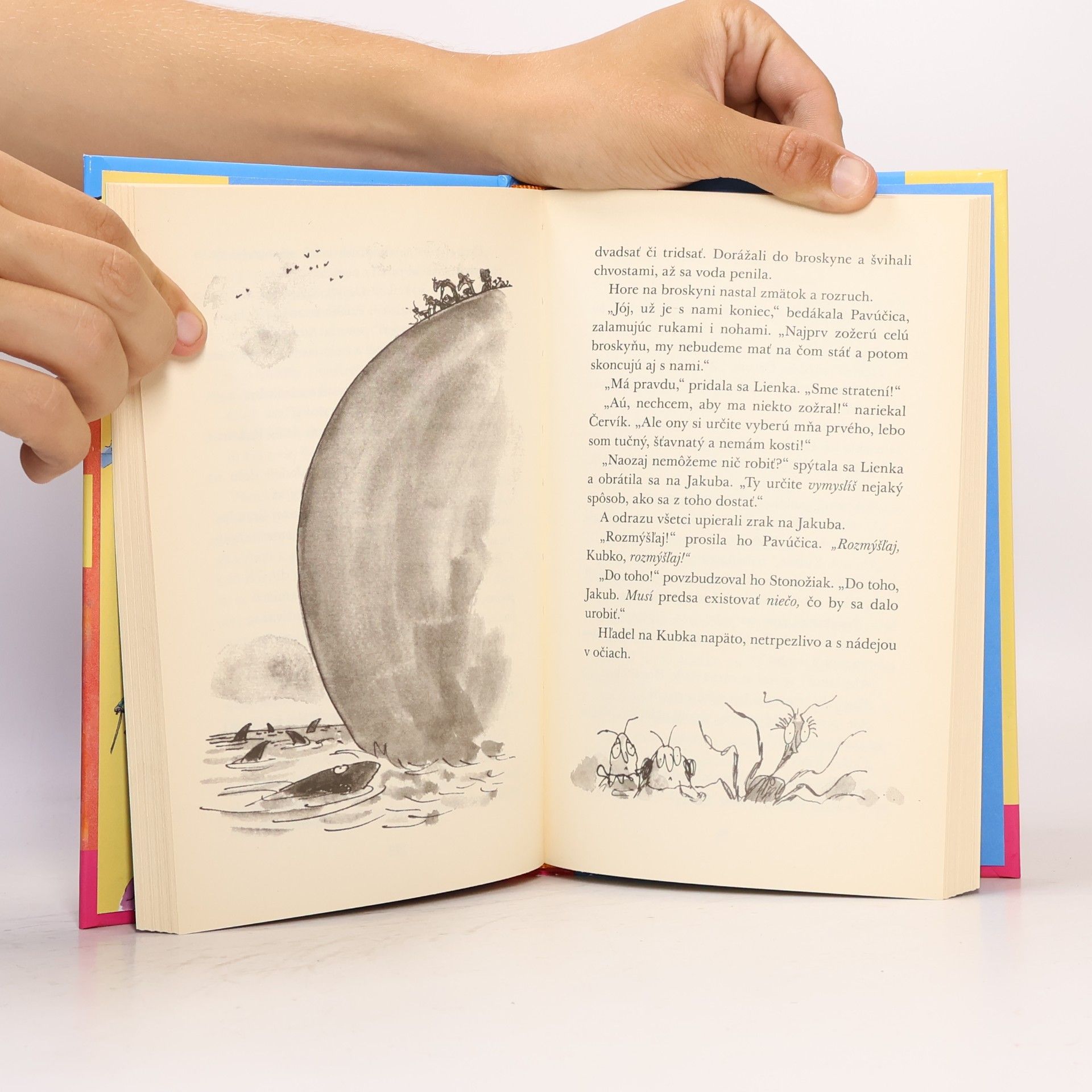 Roald Dahl Jakub a obrovská broskyňa