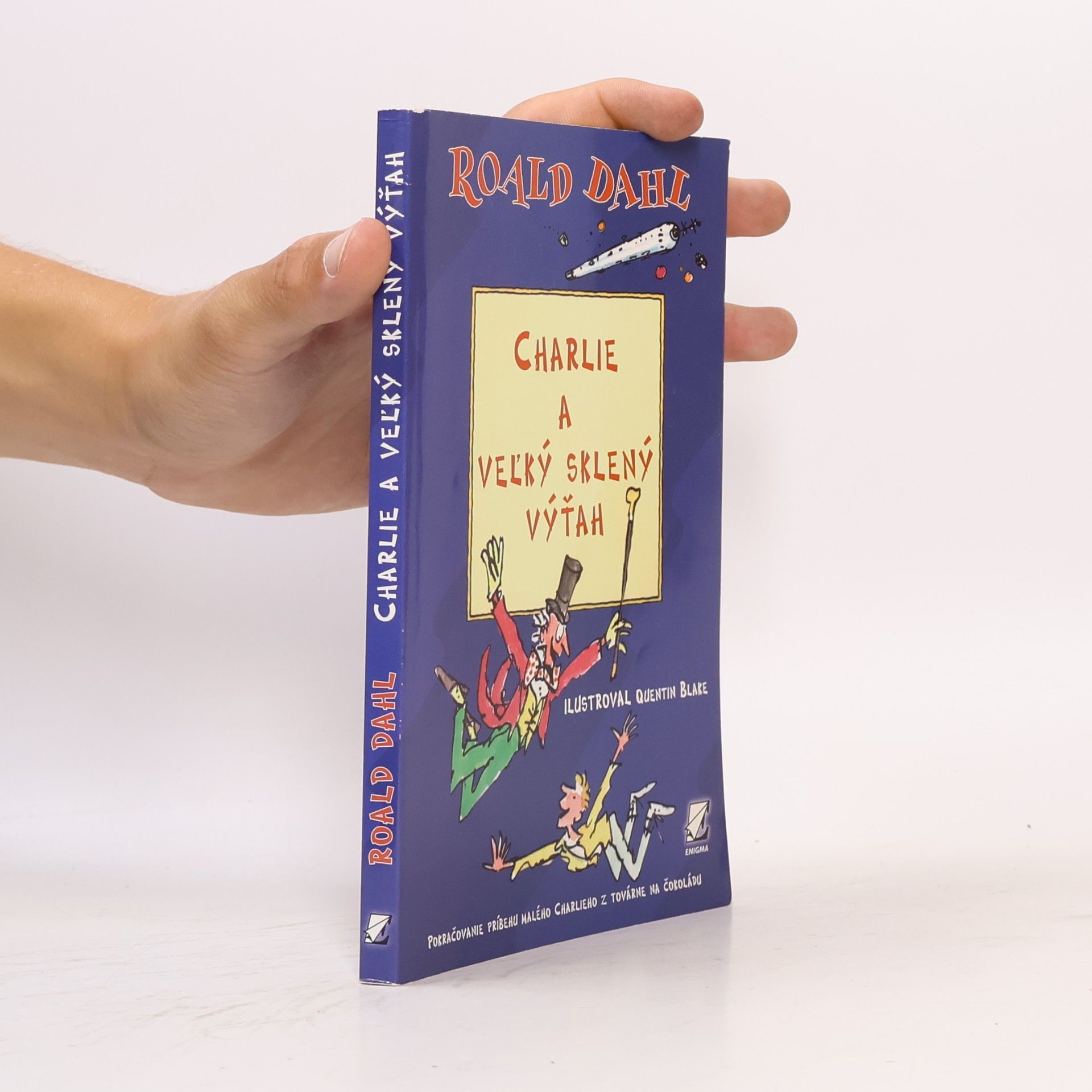 Roald Dahl Charlie a veľký sklenený výťah