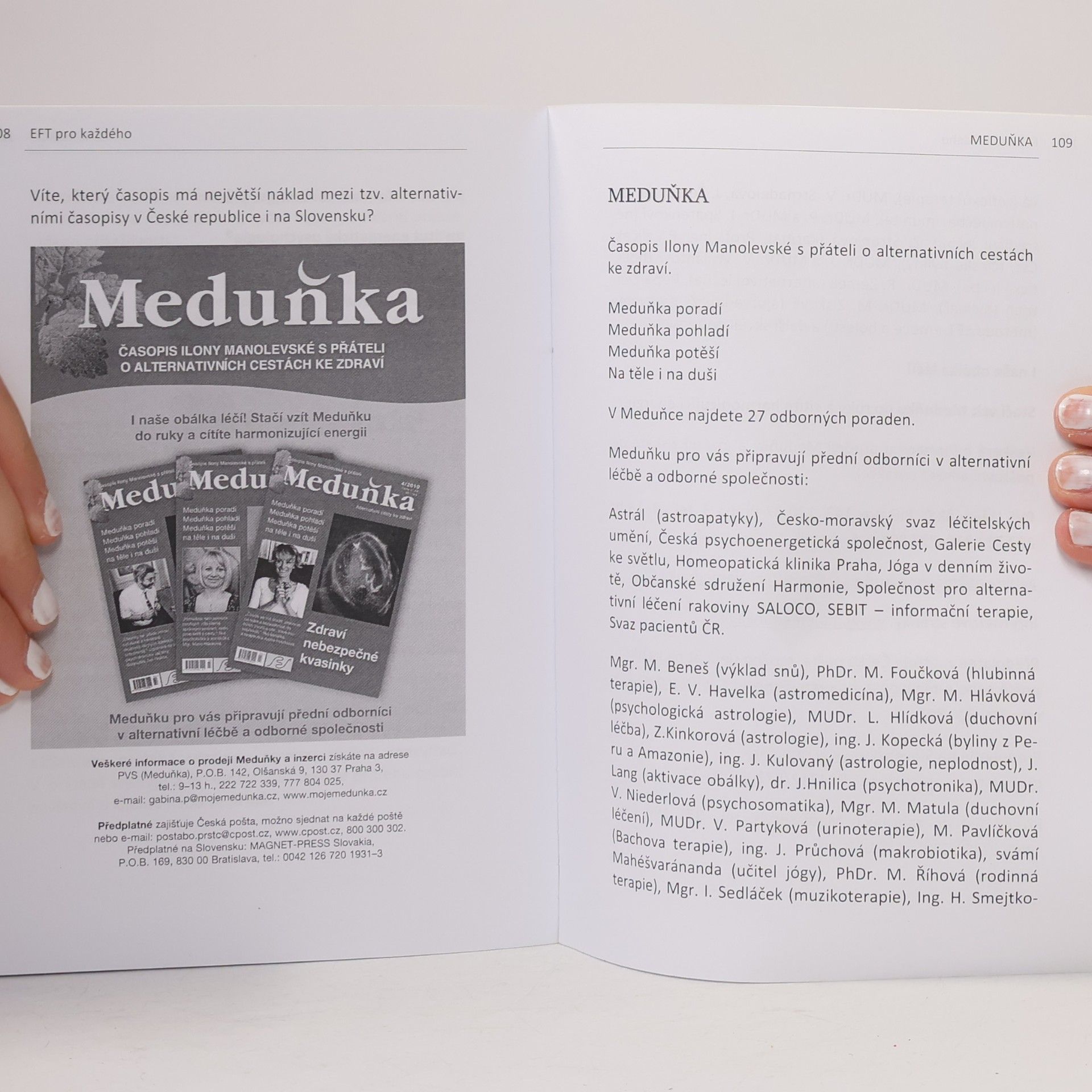 Zdena Katayama Univerzální léčebná metoda EFT