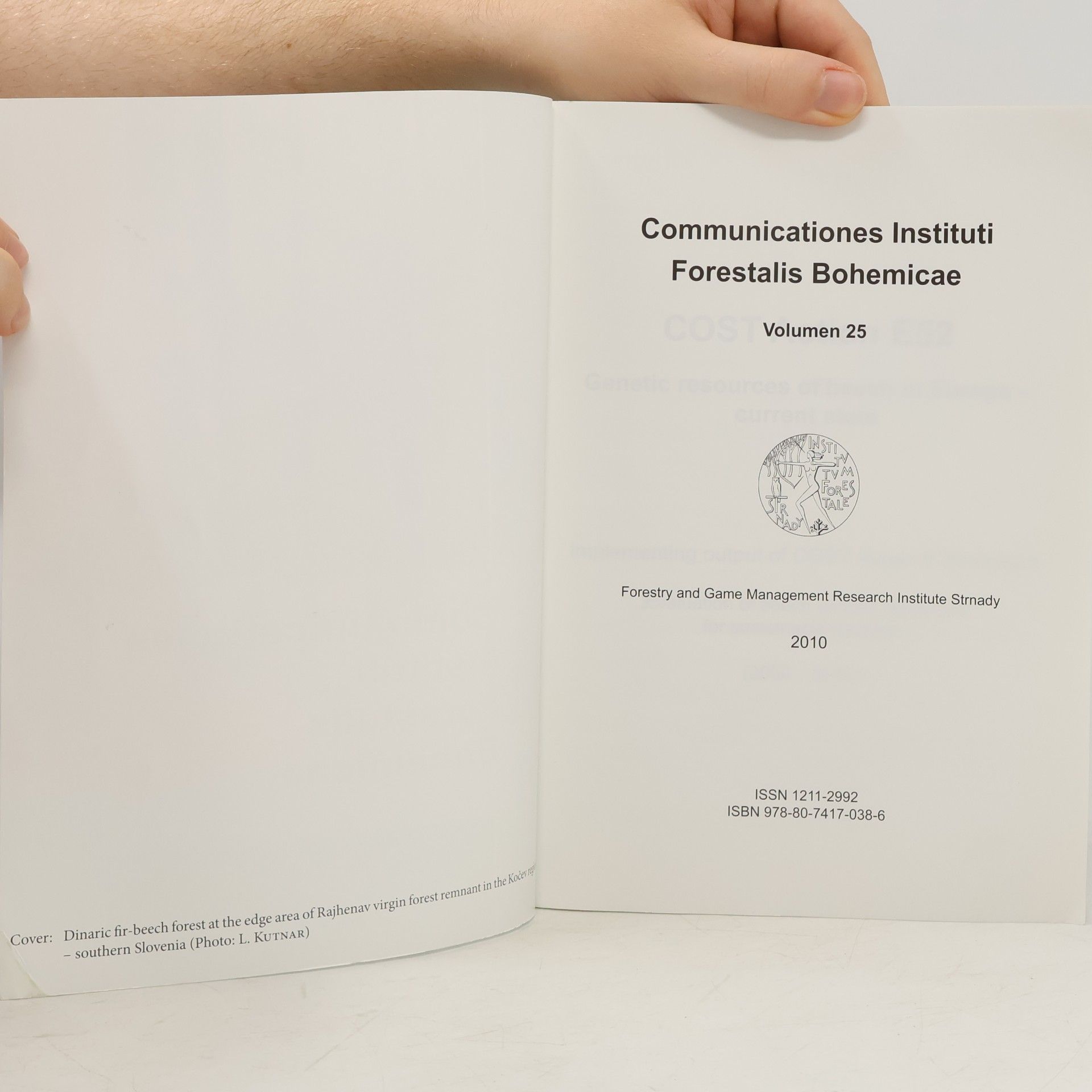 HAJRI HASKA Communicationes Instituti Forestalis Bohemicae, Vol. 25