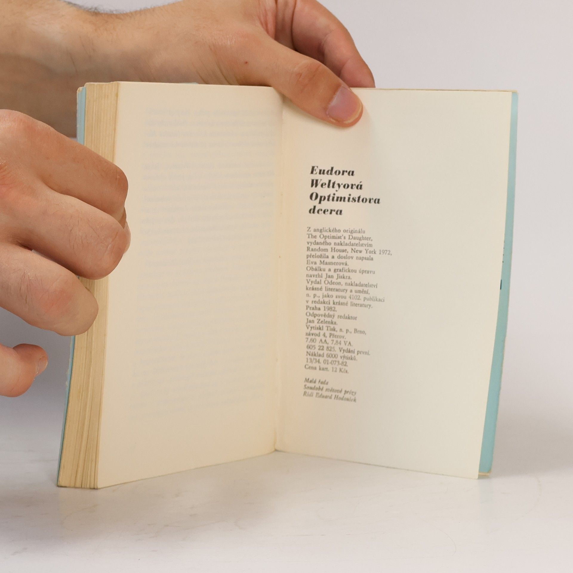 Eudora Welty Optimistova dcera