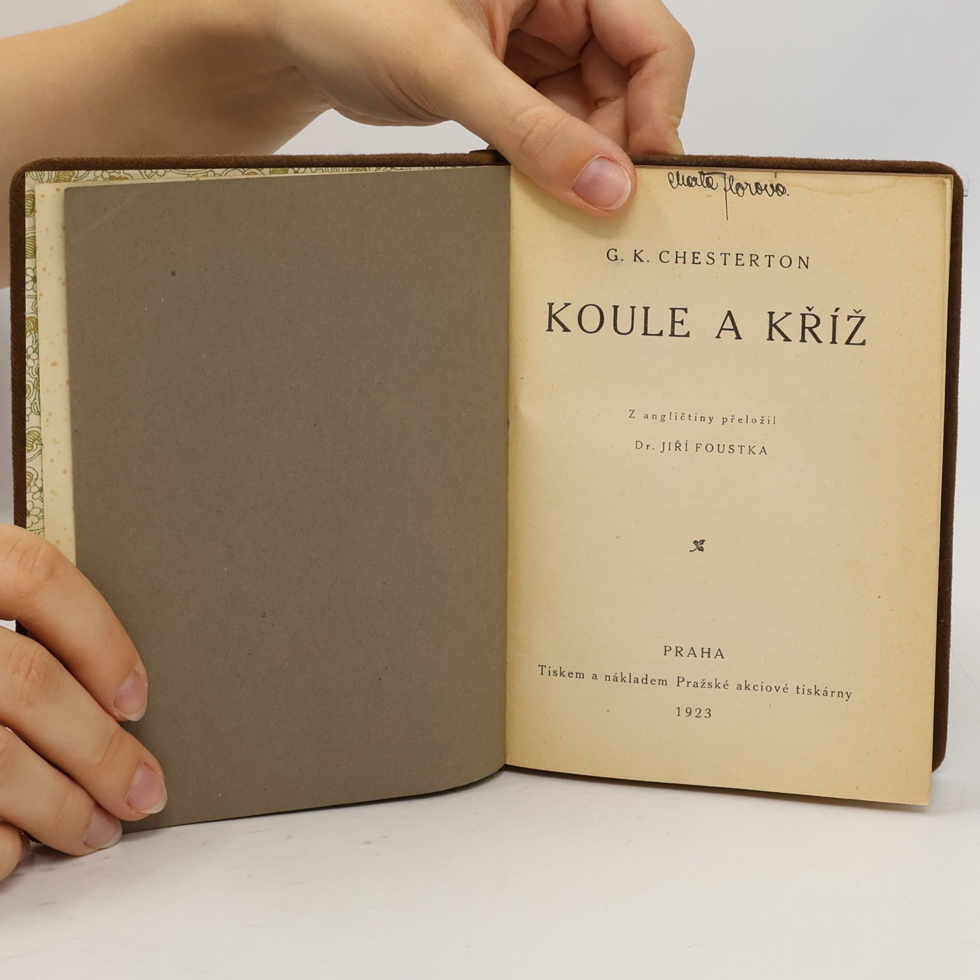 G. K. Chesterton Koule a kříž