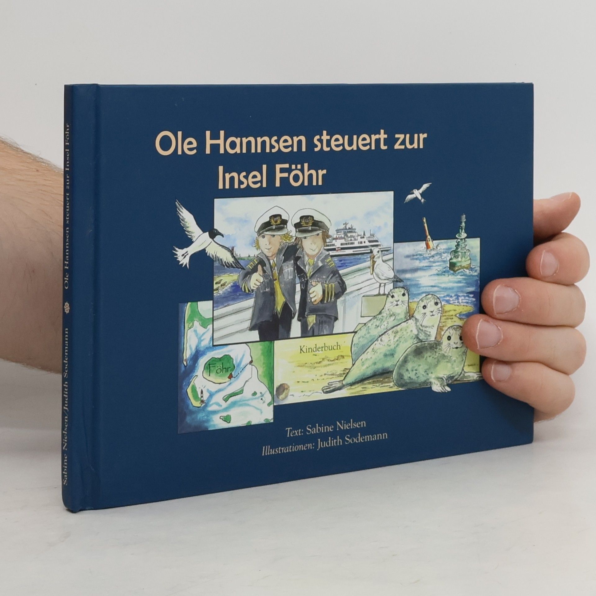 Judith Sodemann Ole Hannsen steuert zur Insel Föhr
