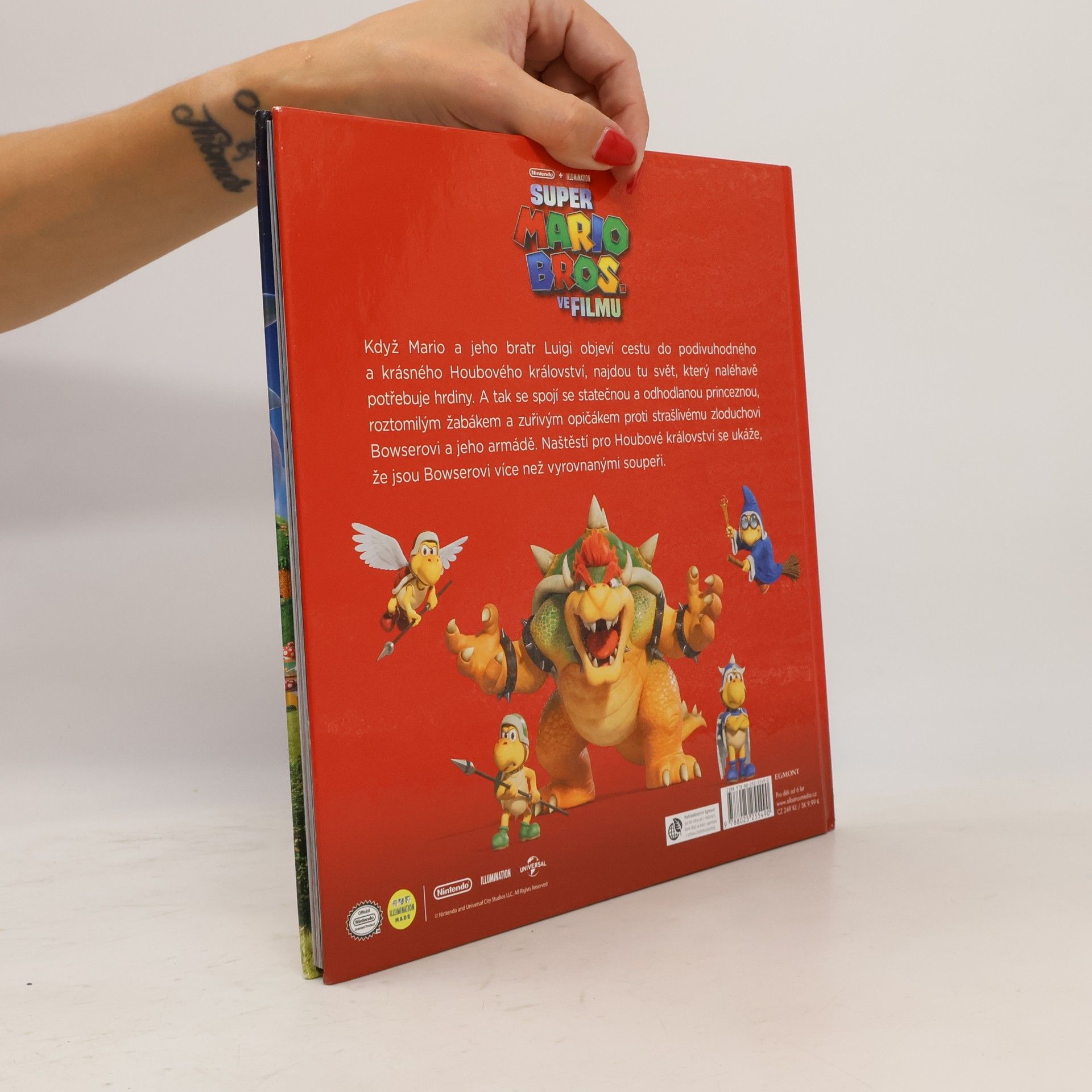 Michael Moccio Super Mario Bros - ve filmu : oficiální kniha k filmu