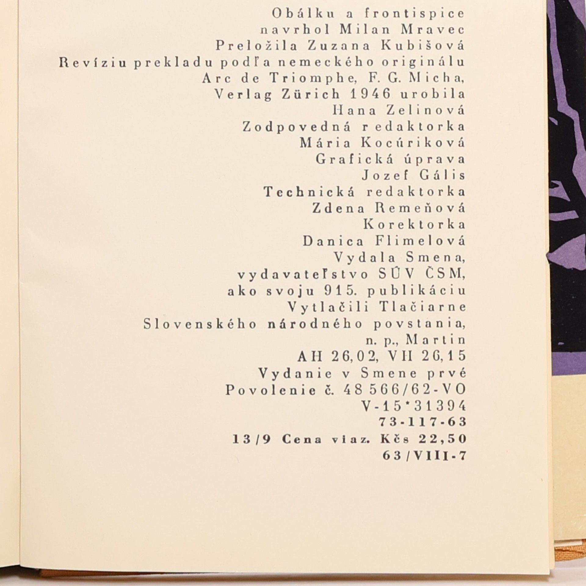 Erich Maria Remarque Víťazný oblúk