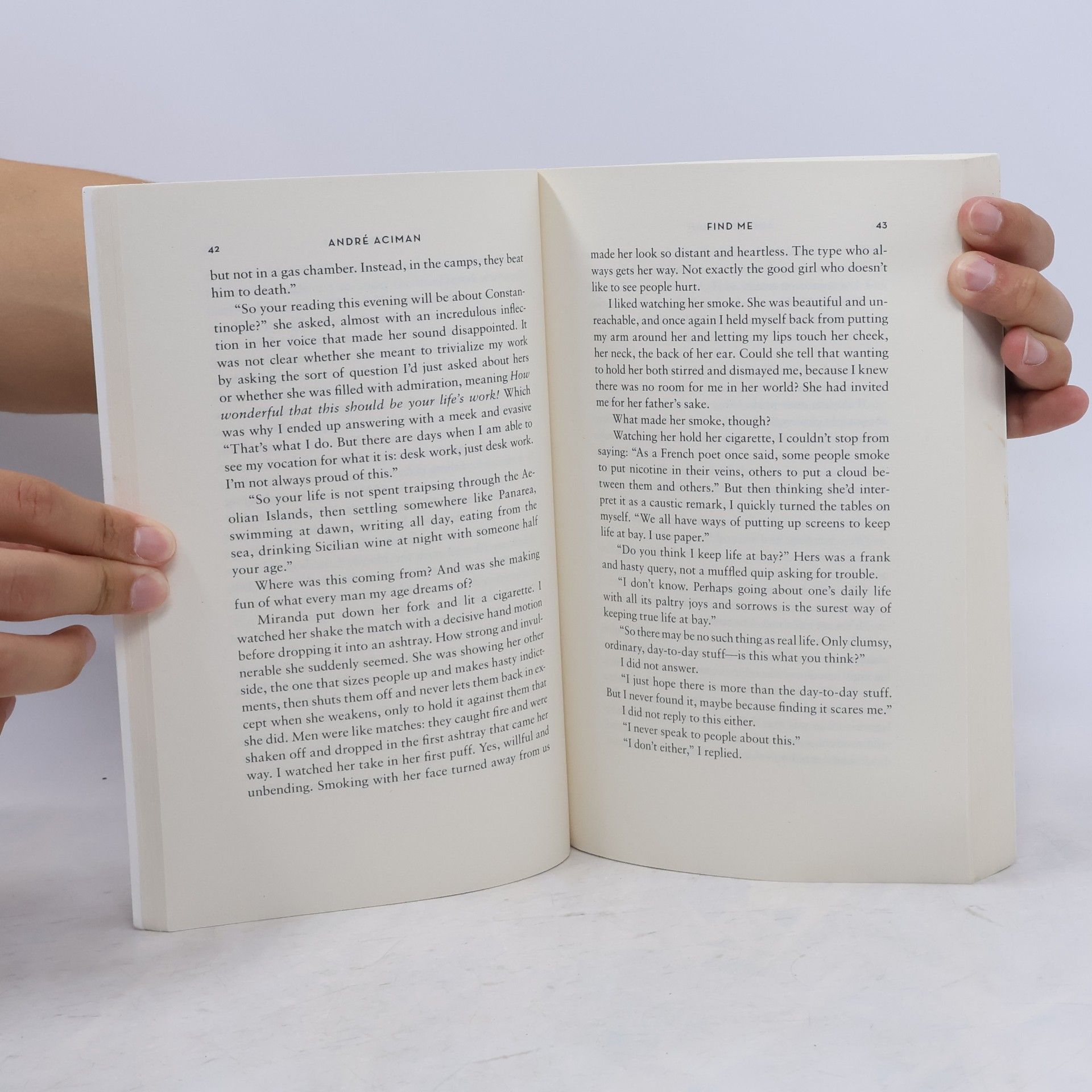 André Aciman Find Me