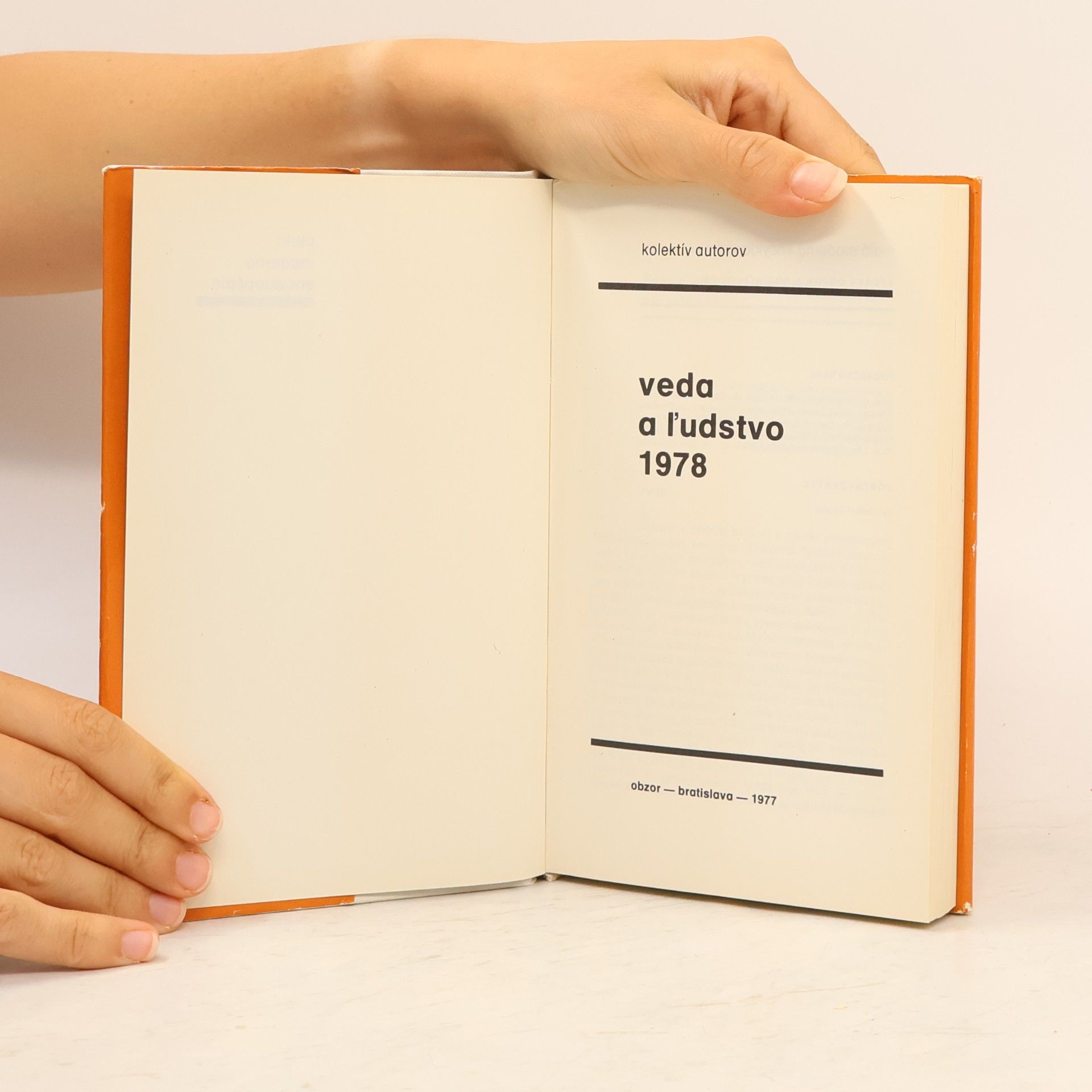 Autorenkollektiv Veda a ľudstvo 1978