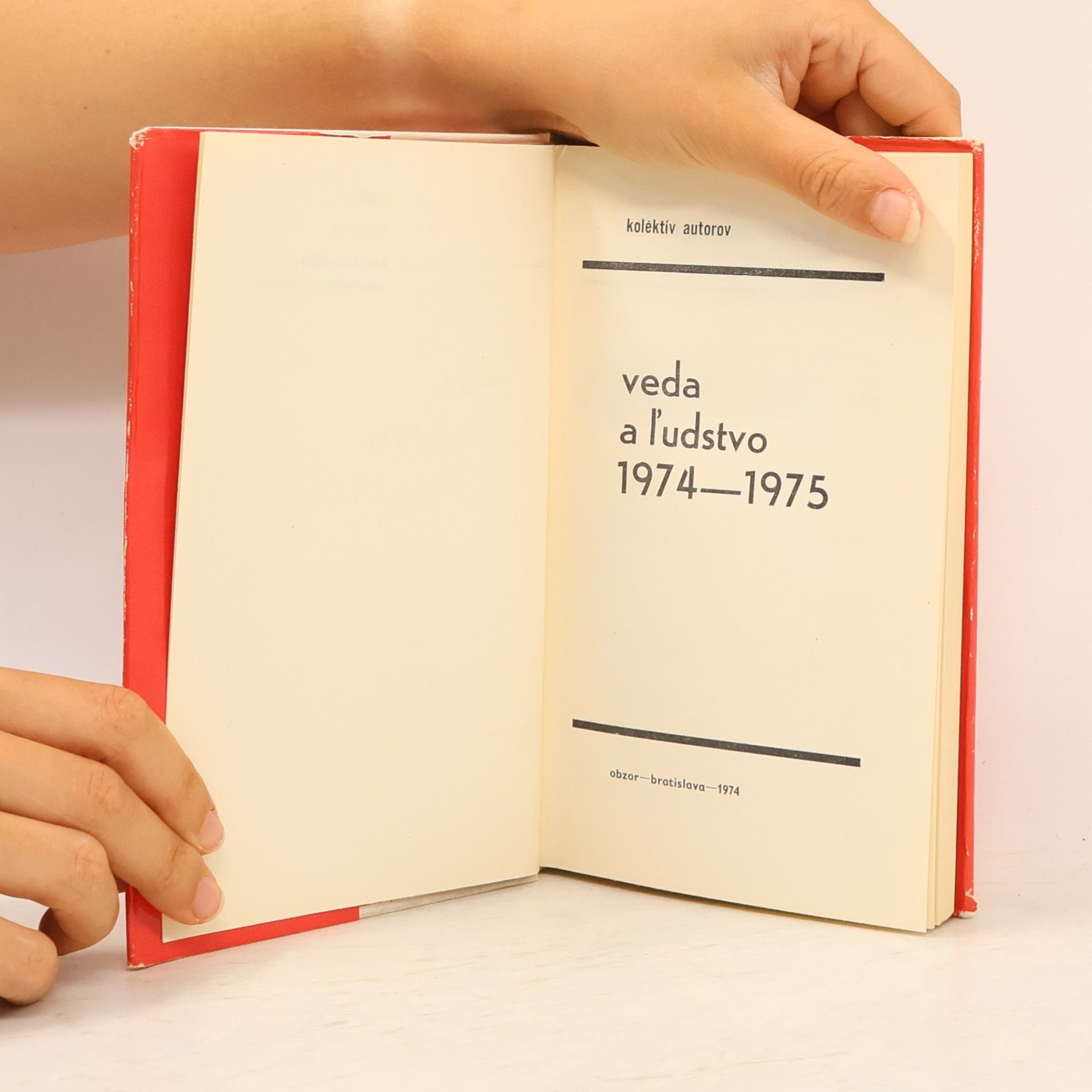 Autorenkollektiv Veda a ľudstvo 1974-1975