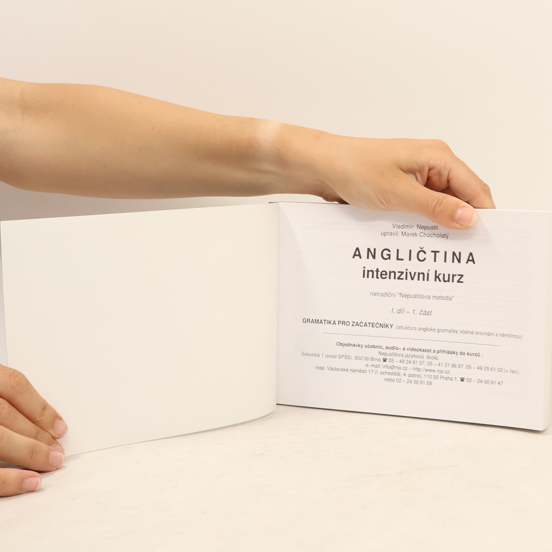 Vladimír Nepustil Angličtina I/1. Gramatika
