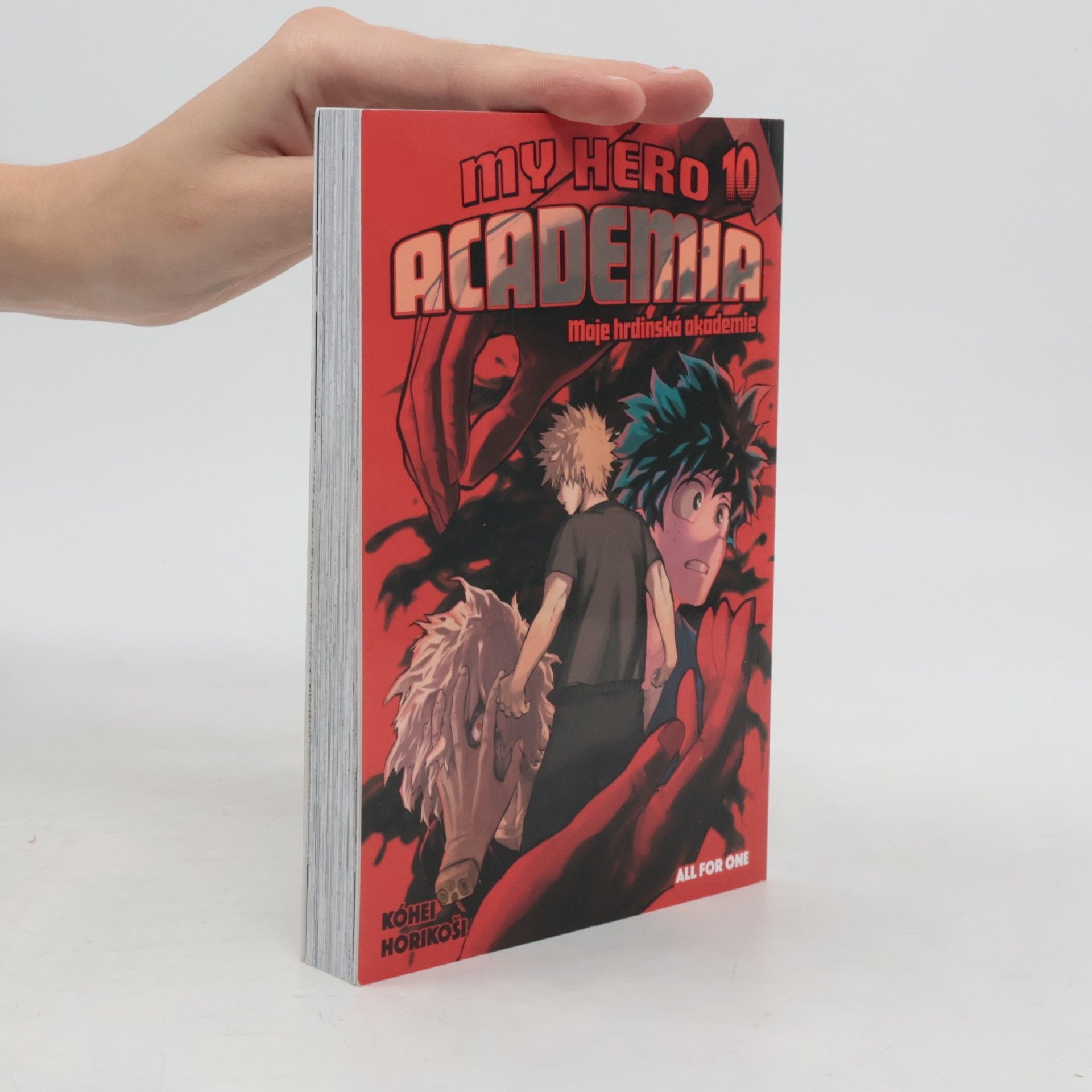 Kohei Horikoshi My Hero Academia. Moje hrdinská akademie 10. All for One